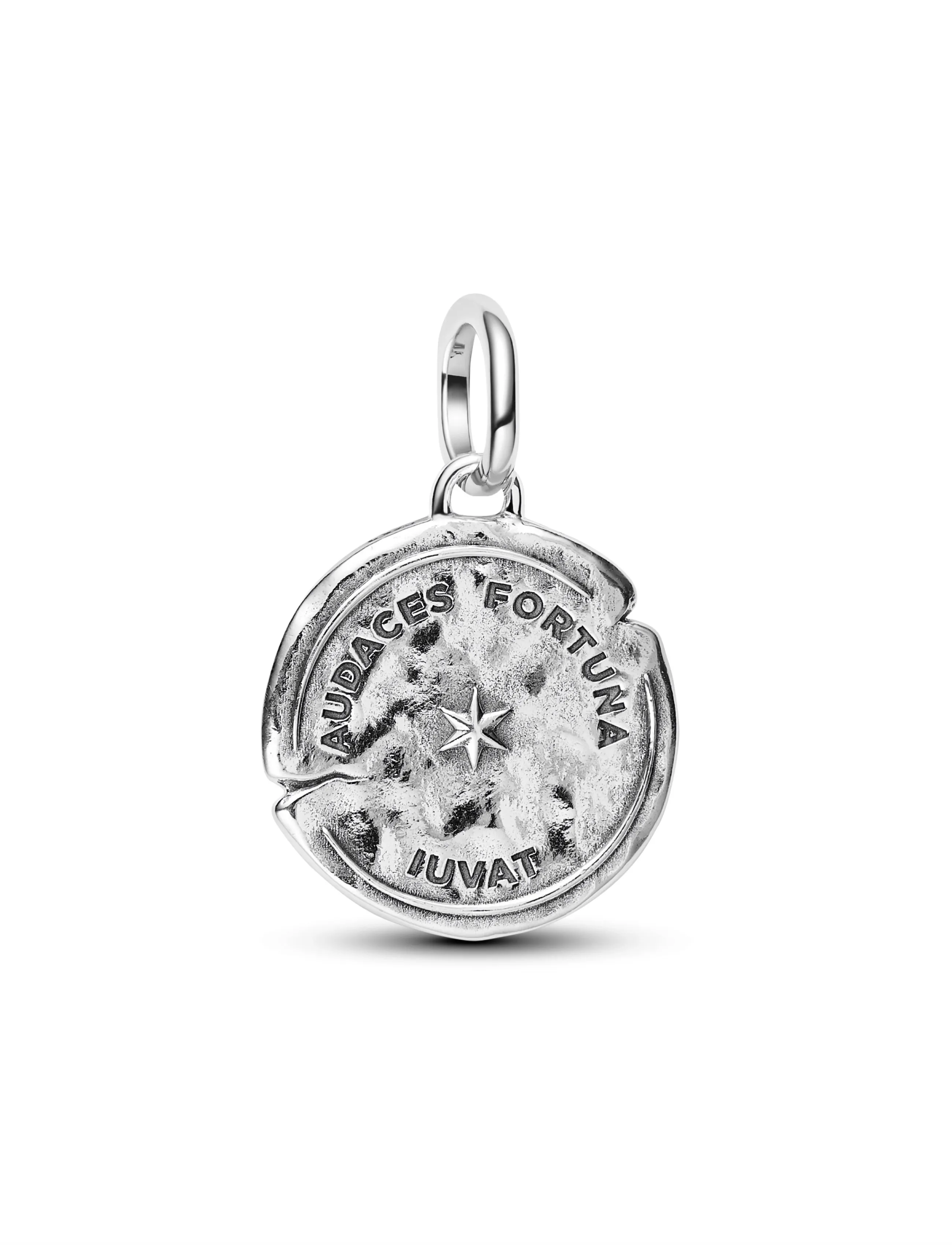 Pandora - Dolphin Medallion Charm - hängen & berlocker - clear - 3