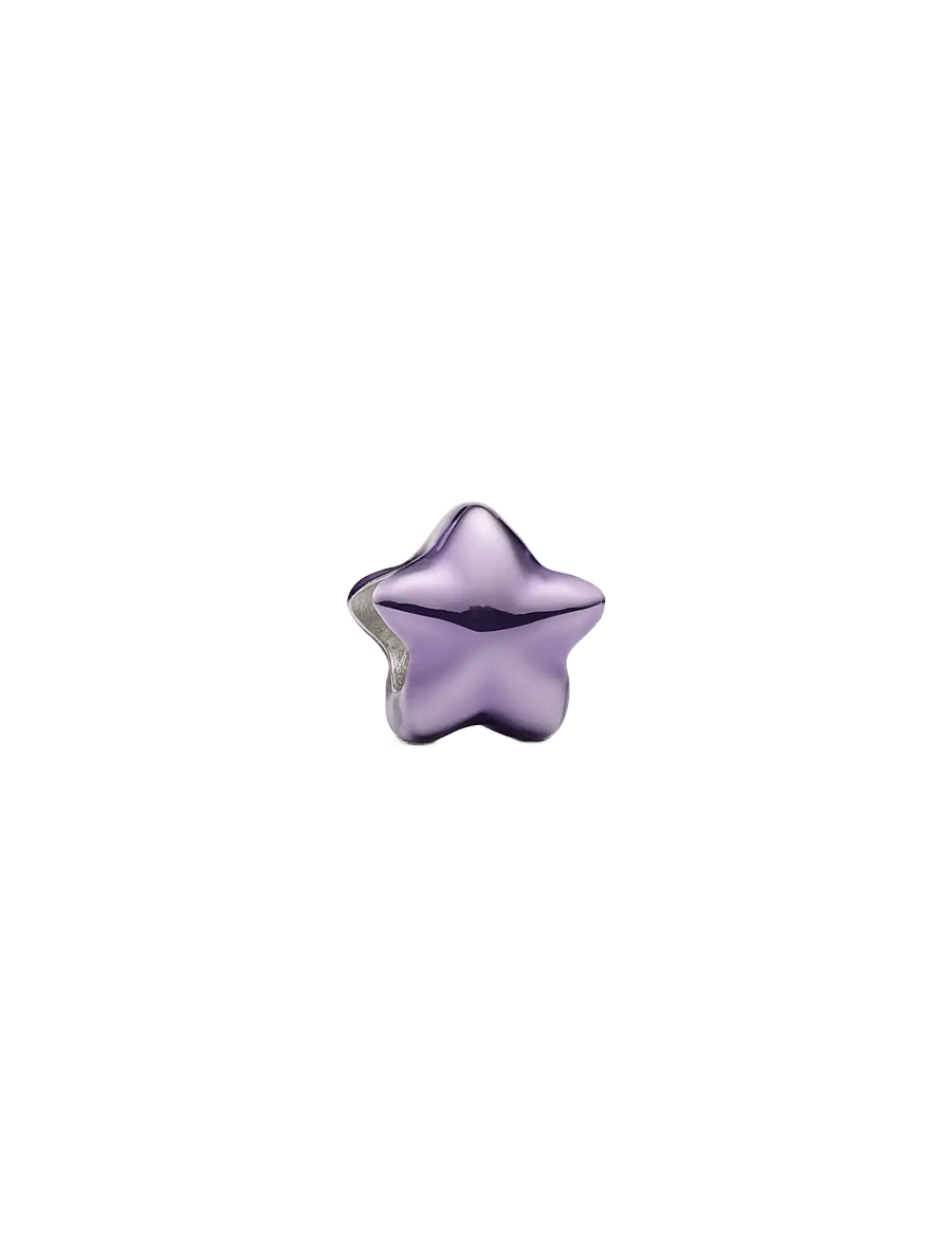 Pandora - Purple Star Mini Charm - hängen & berlocker - purple - 1