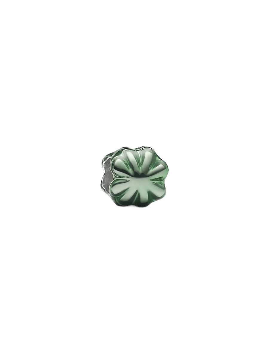 Pandora - Green Clover Mini Charm - hängen & berlocker - green - 1