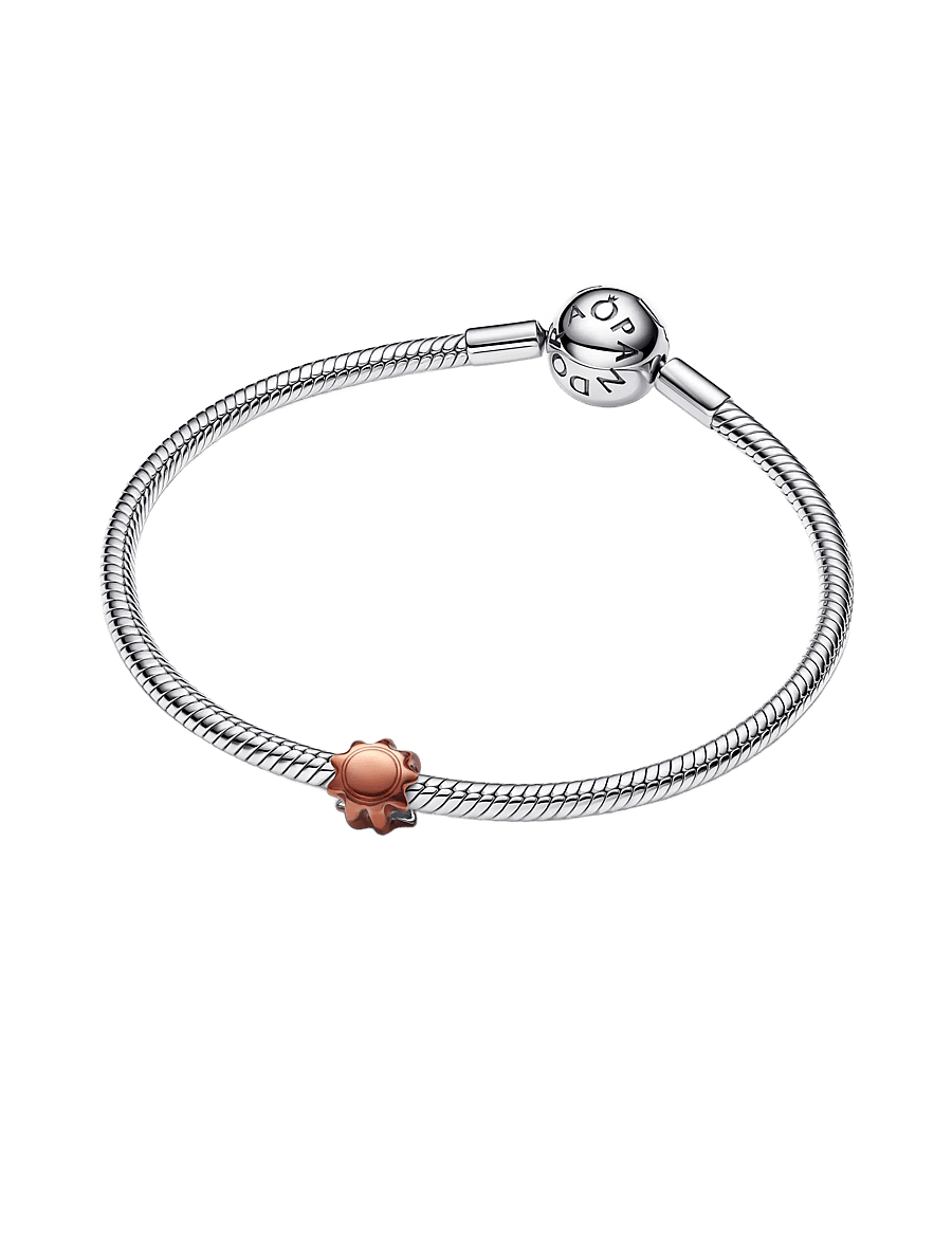Pandora - Orange Sun Mini Charm - hängen & berlocker - orange - 3