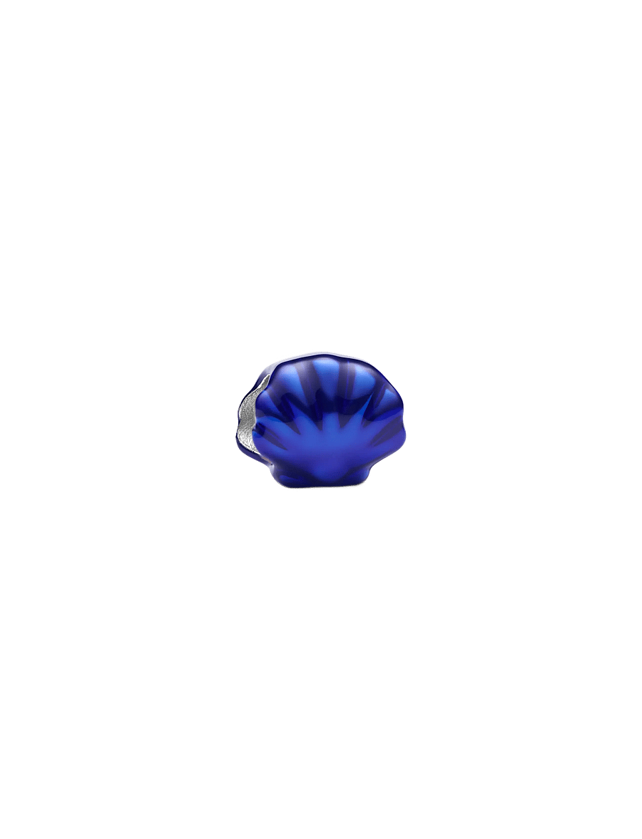 Pandora - Blue Shell Mini Charm - hängen & berlocker - blue - 1