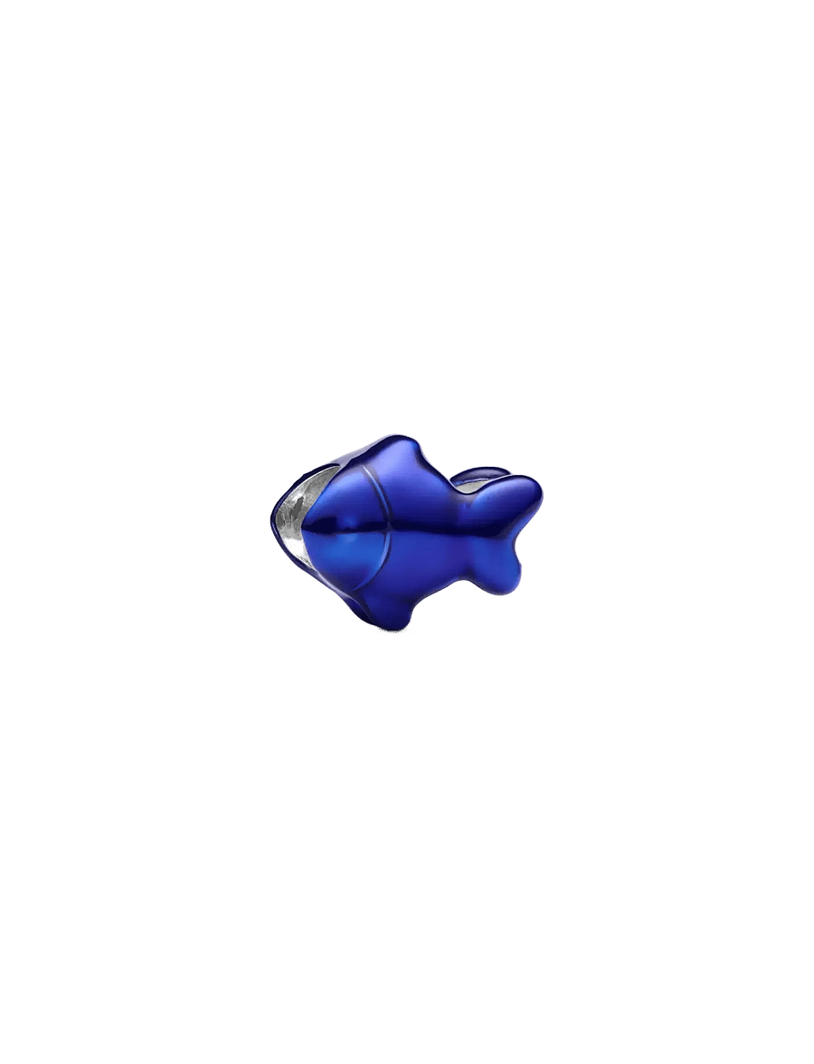 Pandora - Blue Fish Mini Charm - hängen & berlocker - blue - 1