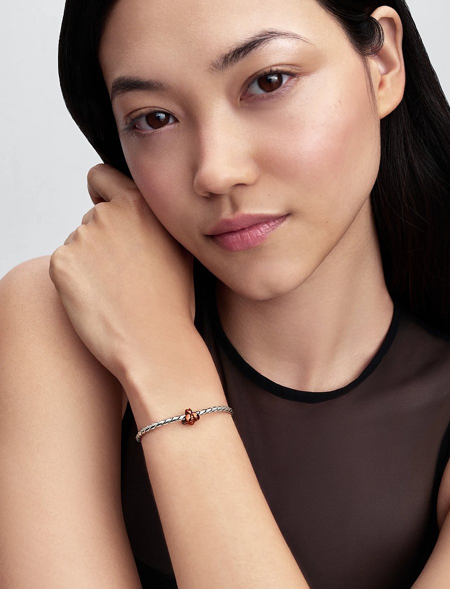 Pandora - Orange Bee Mini Charm - hängen & berlocker - orange - 0