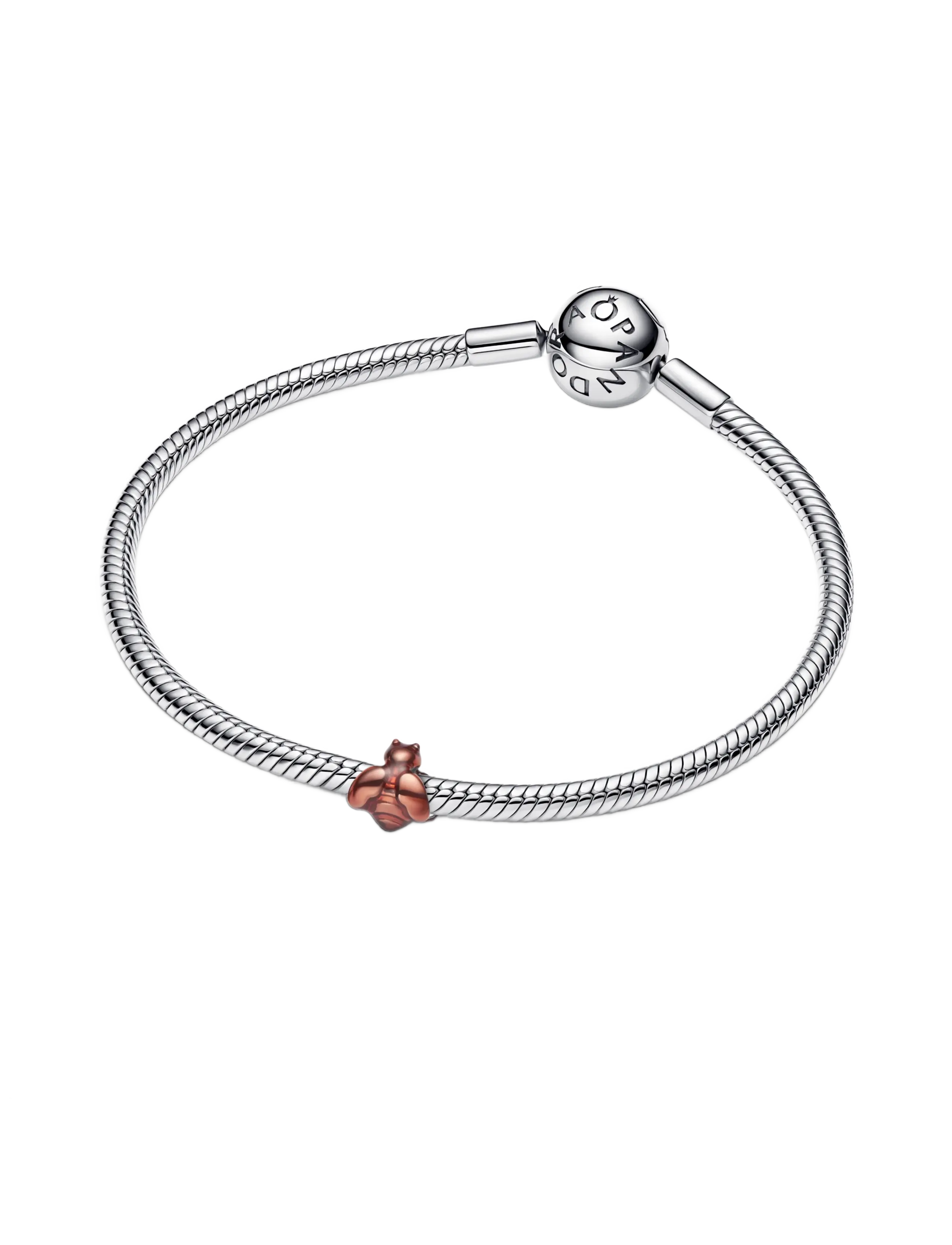 Pandora - Orange Bee Mini Charm - hängen & berlocker - orange - 3