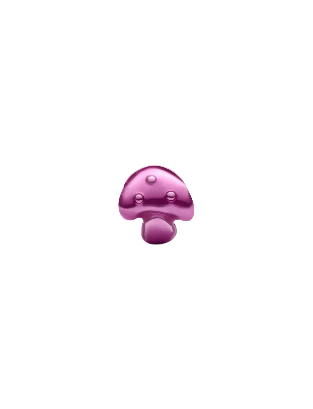 Pandora - Pink Mushroom Mini Charm - hängen & berlocker - pink - 2