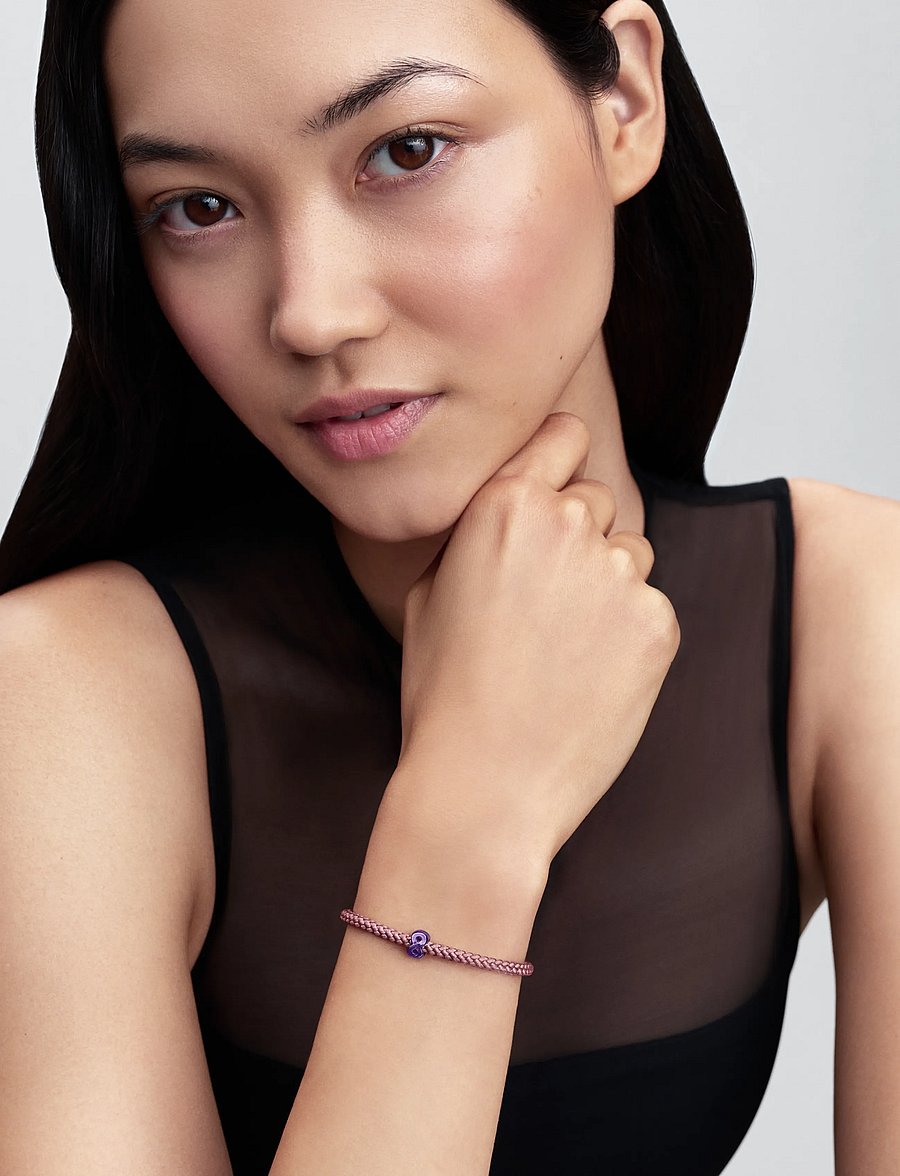 Pandora - Purple Infinity Mini Charm - hängen & berlocker - purple - 0