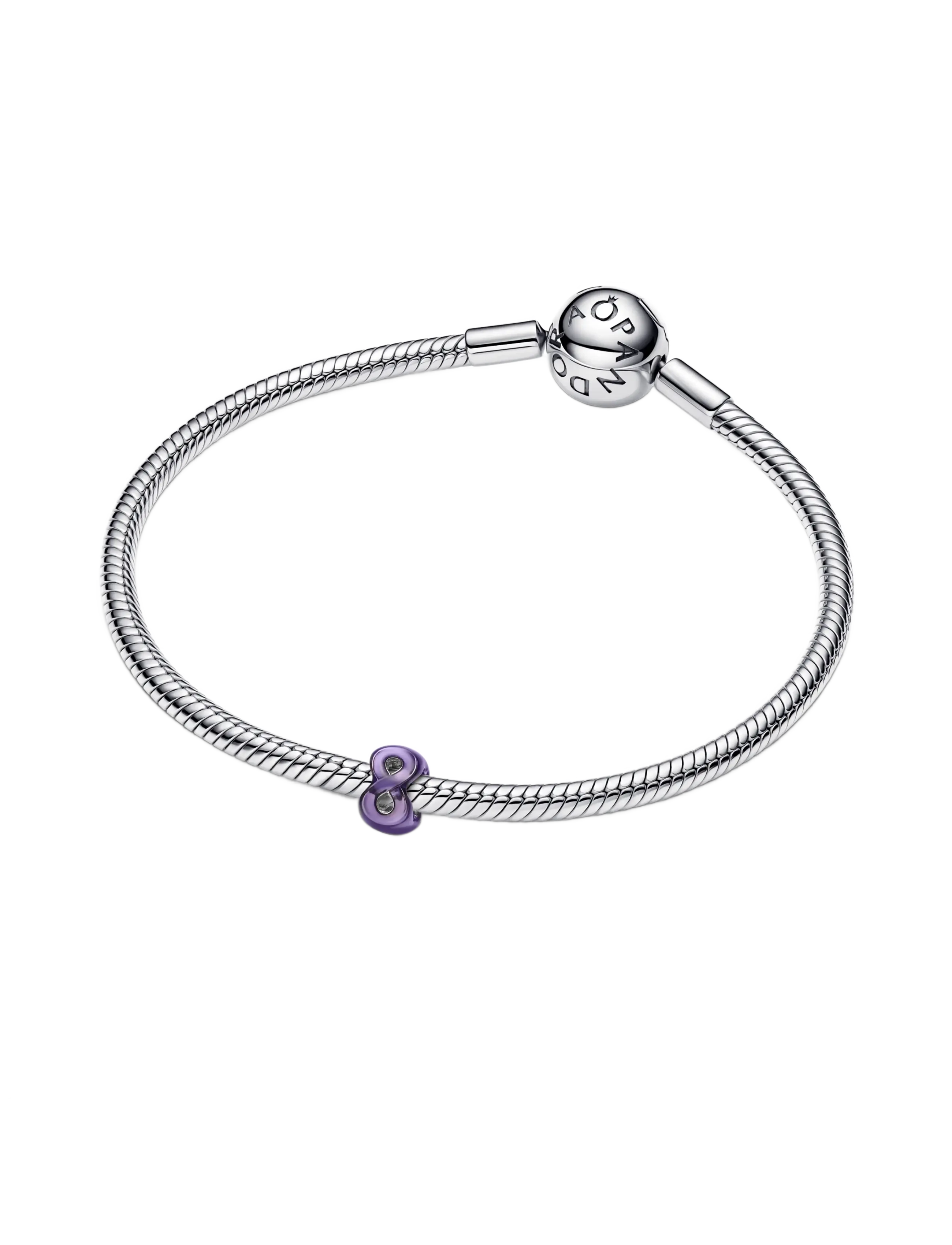 Pandora - Purple Infinity Mini Charm - hängen & berlocker - purple - 3