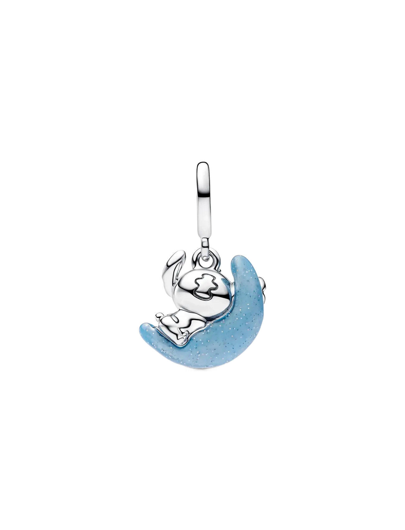 Pandora - Disney Stitch Glow-in-the-dark Moon Dangle Charm - blue - 2