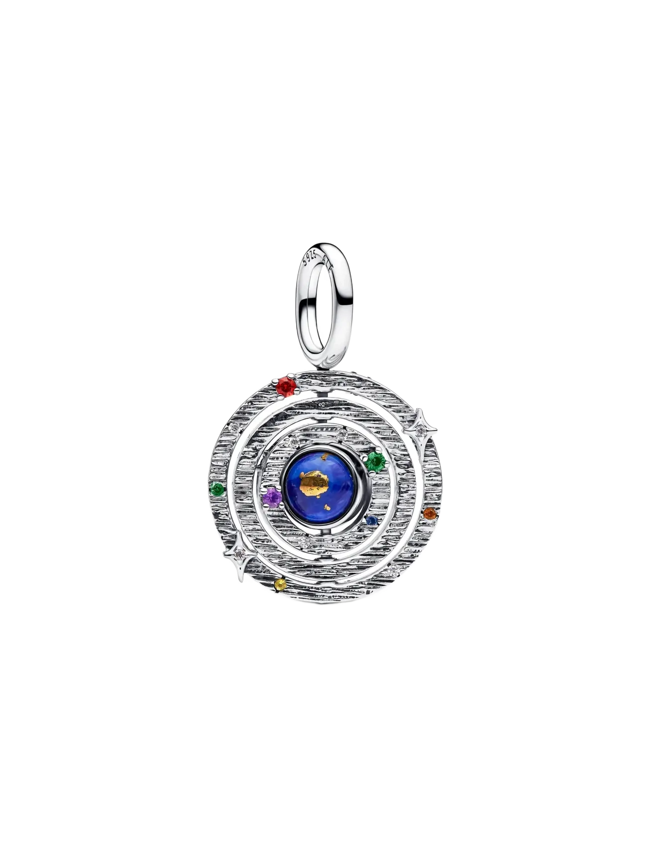 Pandora Spinning Armillary Sphere Dangle Charm - Accessoarer - BLUE / blue