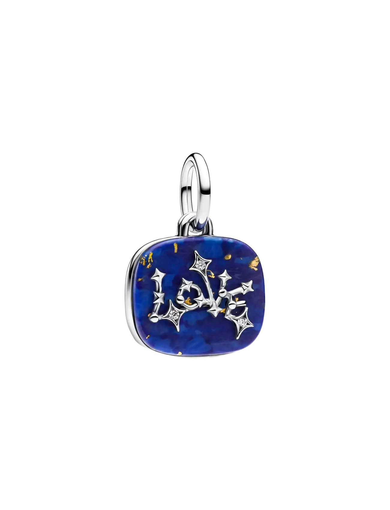 Pandora Celestial Blue Love Constellation Double Dangle Charm - Vedhæng - BLUE / blue