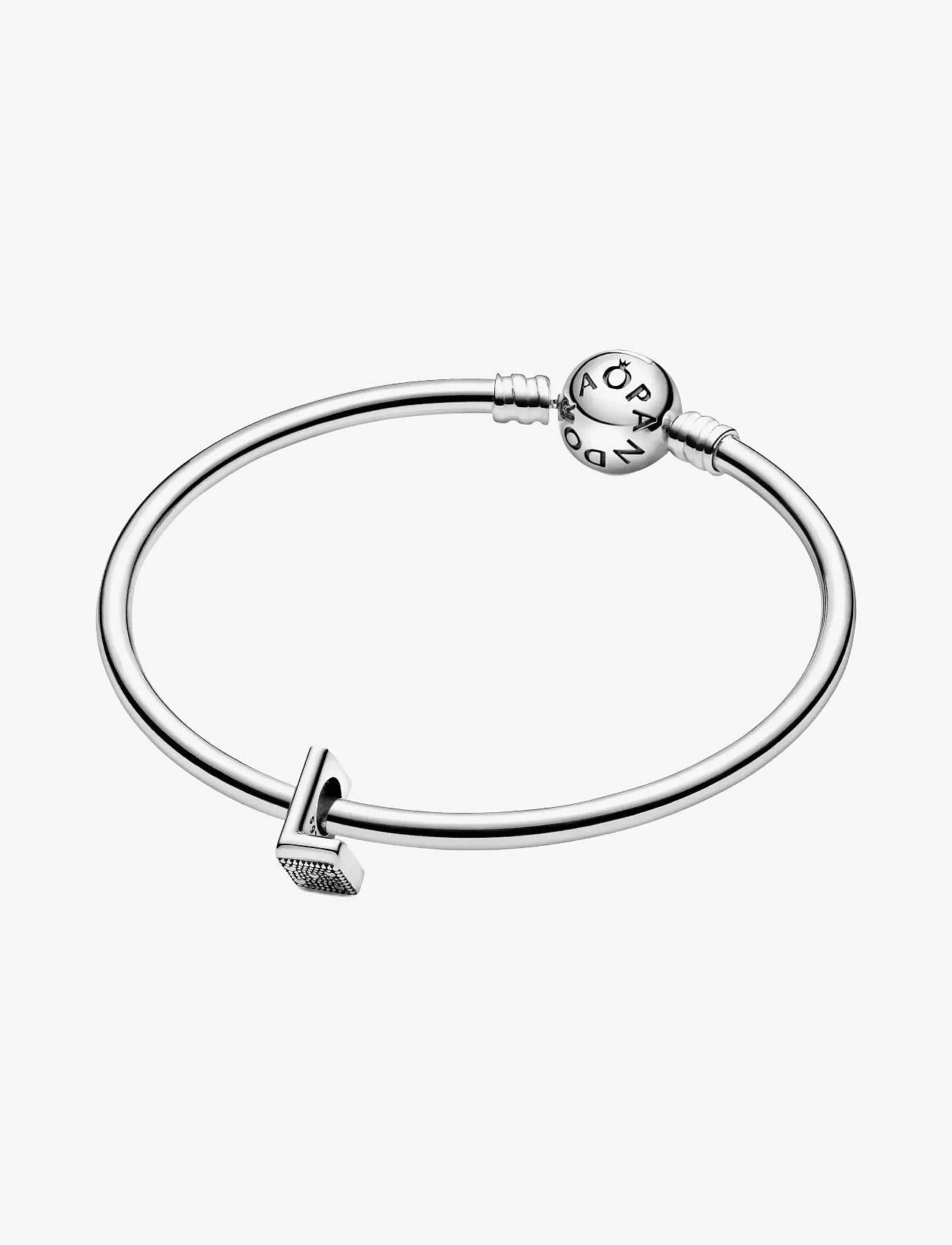 Pandora - Silver charm - vedhæng - no color - 3