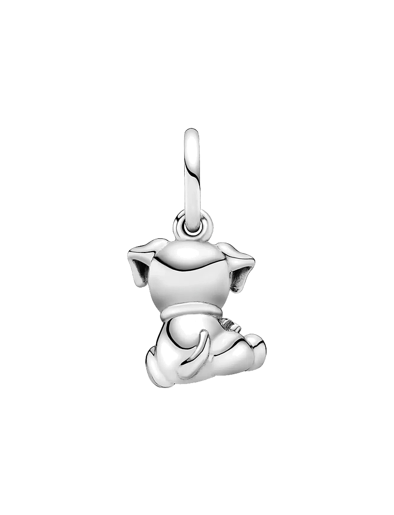 Pandora - Labrador dog silver dangle with black enamel - anhänger - black - 2
