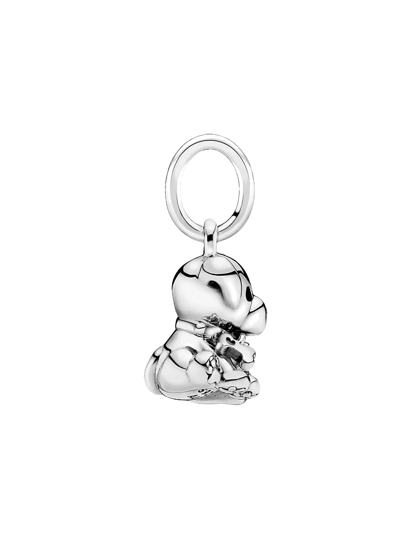 Pandora - Labrador dog silver dangle with black enamel - anhänger - black - 3
