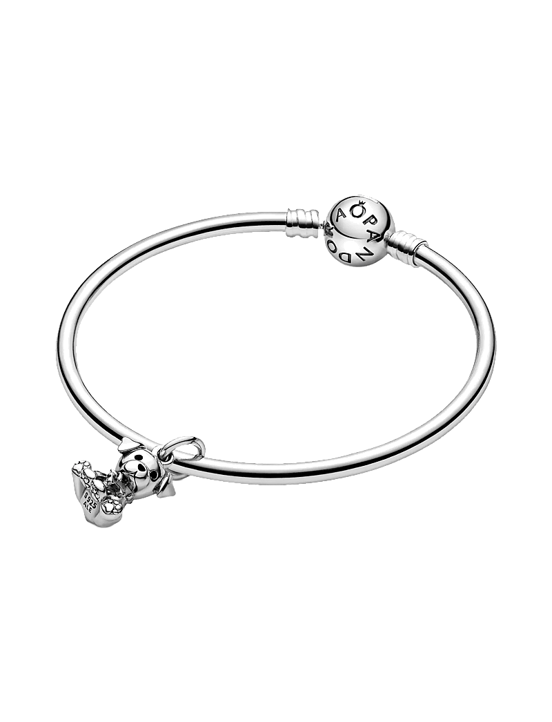 Pandora - Labrador dog silver dangle with black enamel - anhänger - black - 4