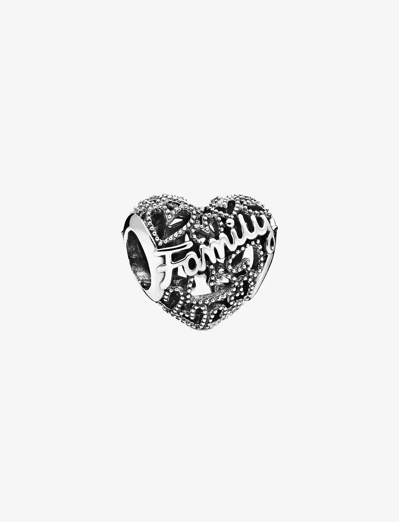 Pandora - Heart sterling silver charm - anhänger - no color - 0