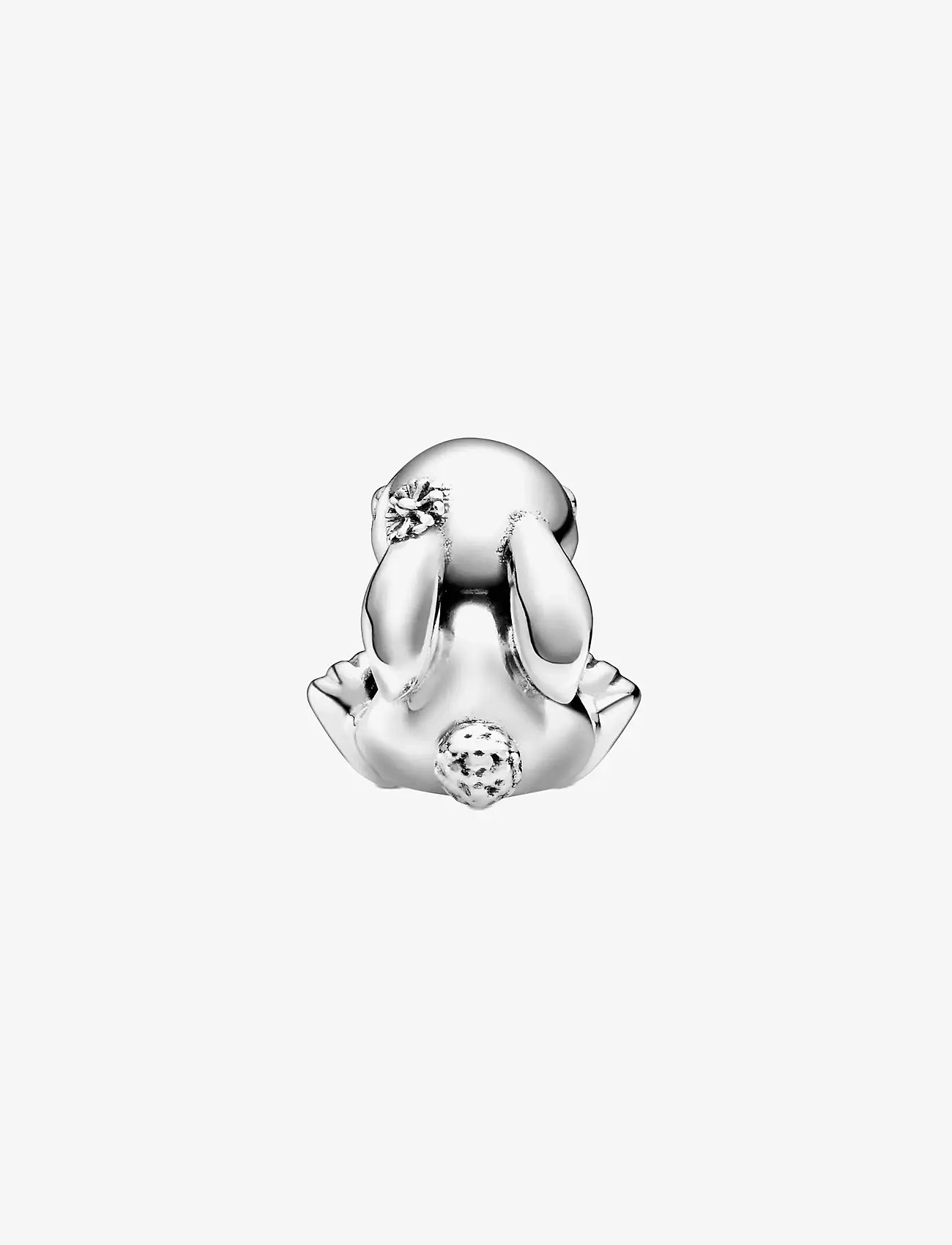 Pandora - Rabbit sterling silver charm - no color - 2