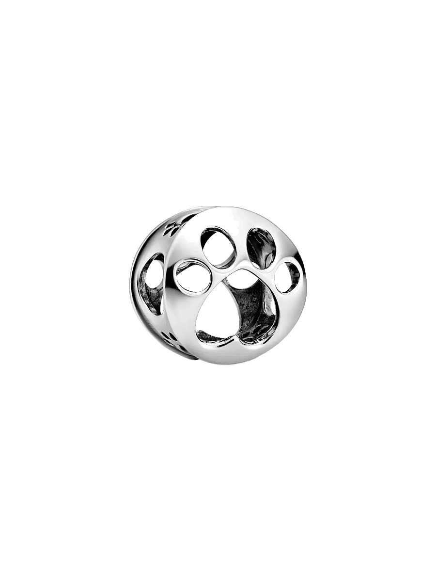 Pandora - Paw sterling silver charm - hängen & berlocker - no color - 1