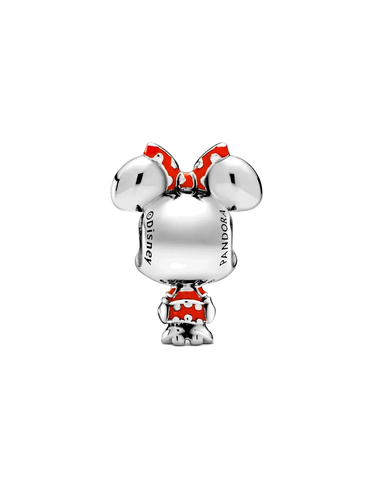 Pandora - Disney Minnie sterling silver charm with red and black enamel - pendentifs - multicolor - 2
