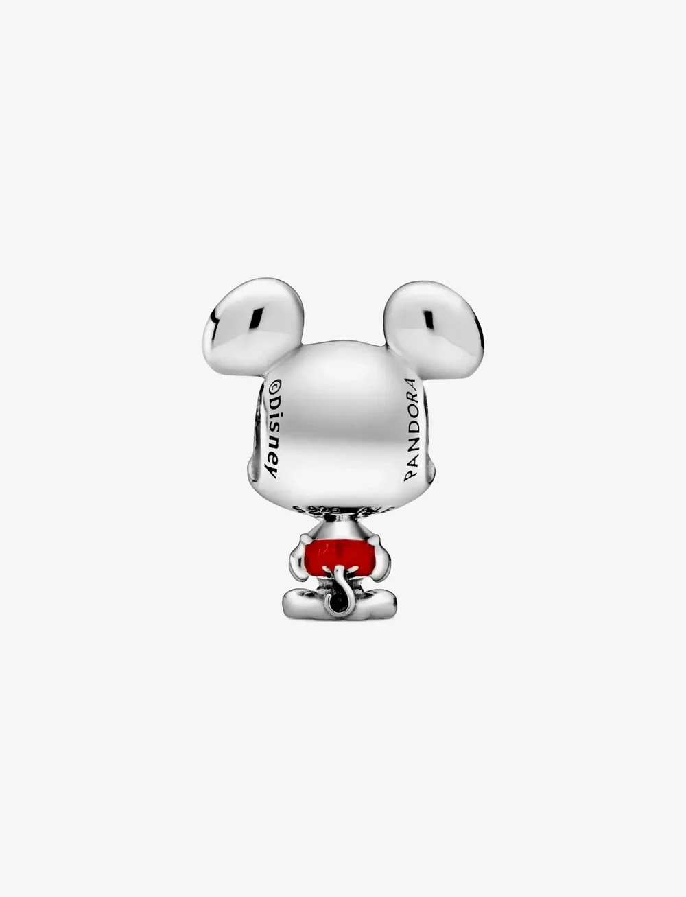 Pandora - Disney Mickey sterling silver charm with red and black enamel - hängen & berlocker - multicolor - 2