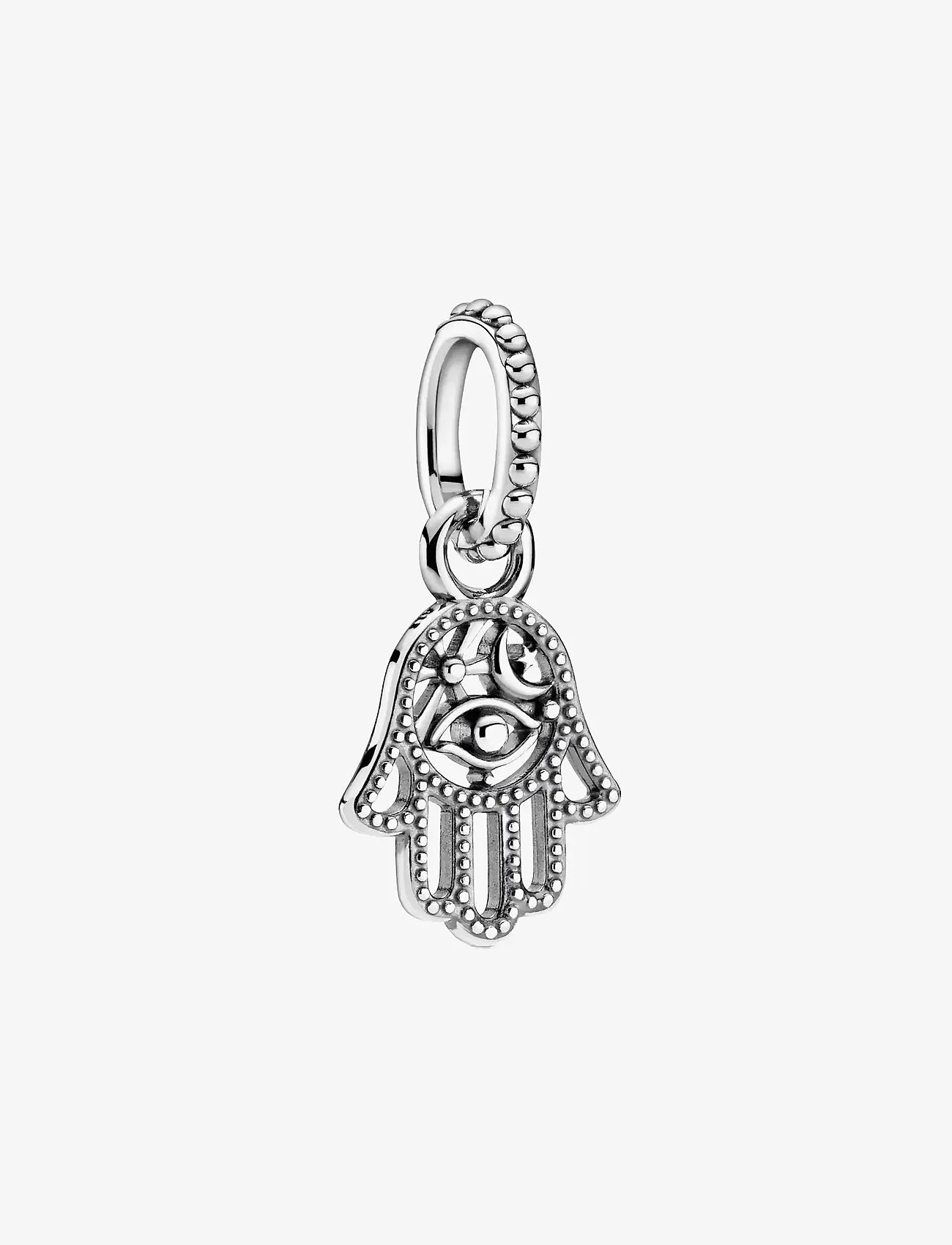 Pandora - Hamsa hand sterling silver dangle - pendants - no color - 1