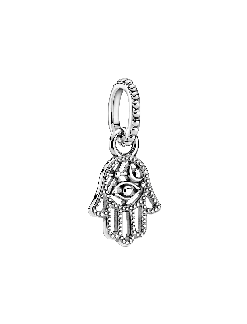 Pandora - Hamsa hand sterling silver dangle - pendants - no color - 1
