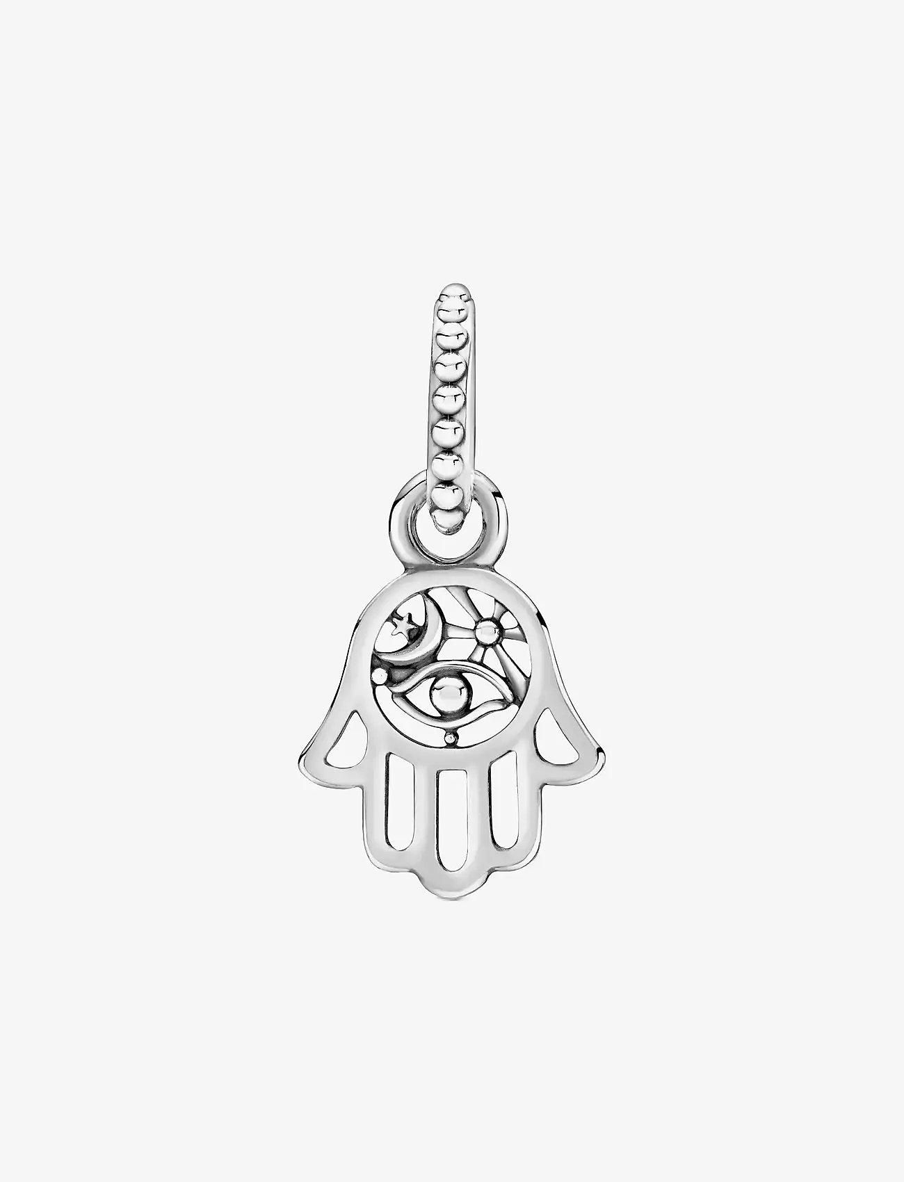 Pandora - Hamsa hand sterling silver dangle - pendants - no color - 2