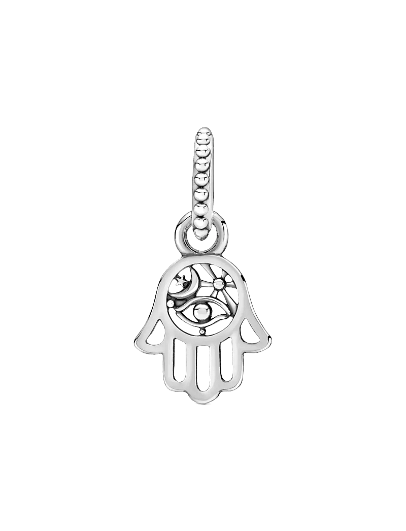 Pandora - Hamsa hand sterling silver dangle - pendants - no color - 2