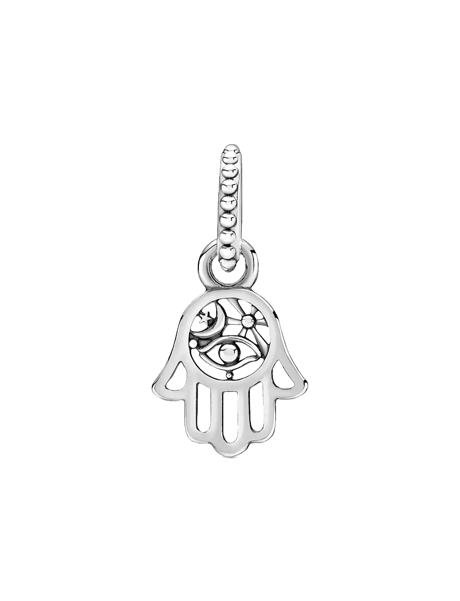 Pandora - Hamsa hand sterling silver dangle - pendentifs - no color - 2