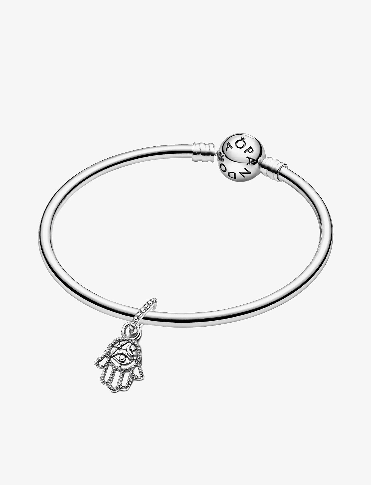 Pandora - Hamsa hand sterling silver dangle - pendants - no color - 3