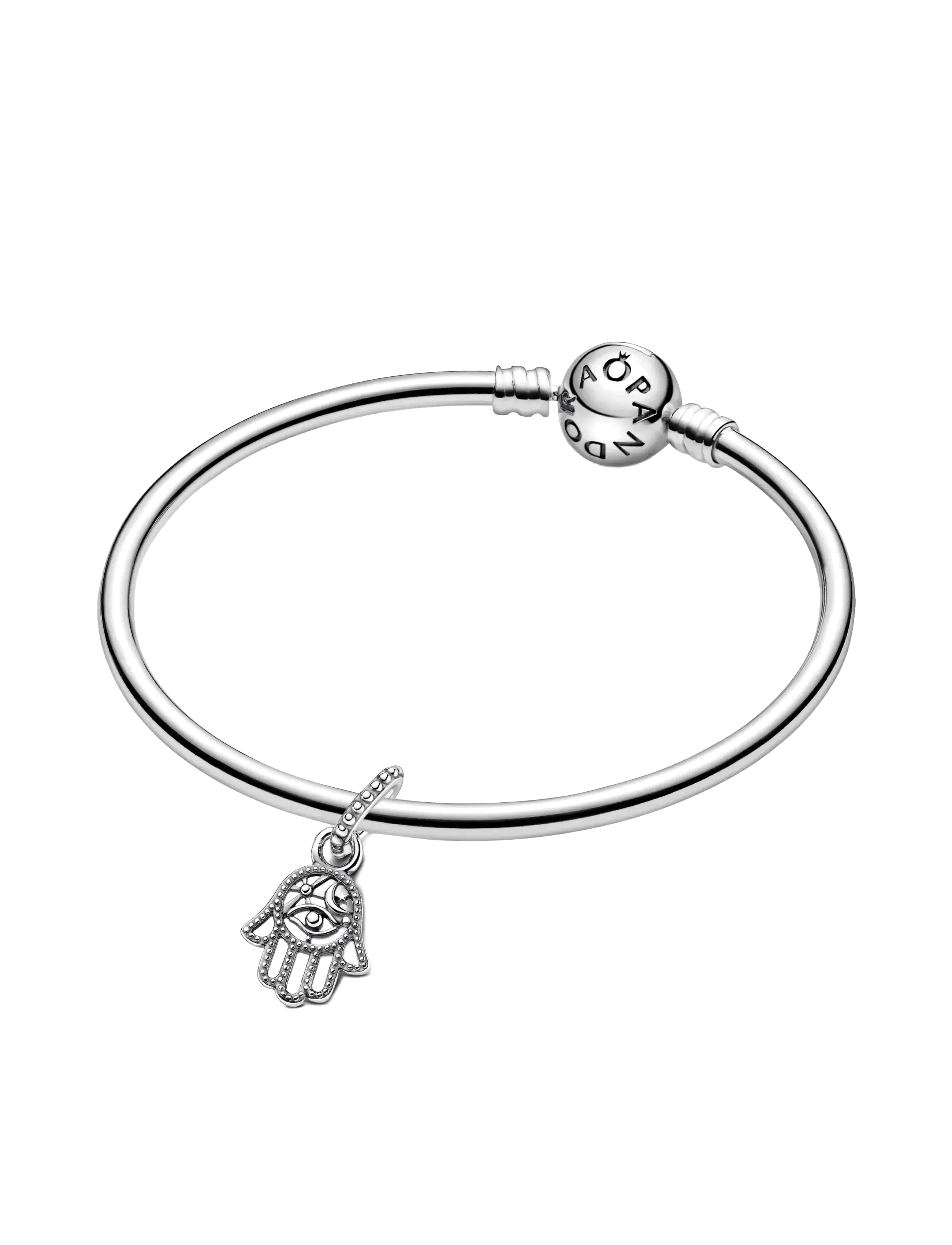 Pandora - Hamsa hand sterling silver dangle - pendentifs - no color - 3
