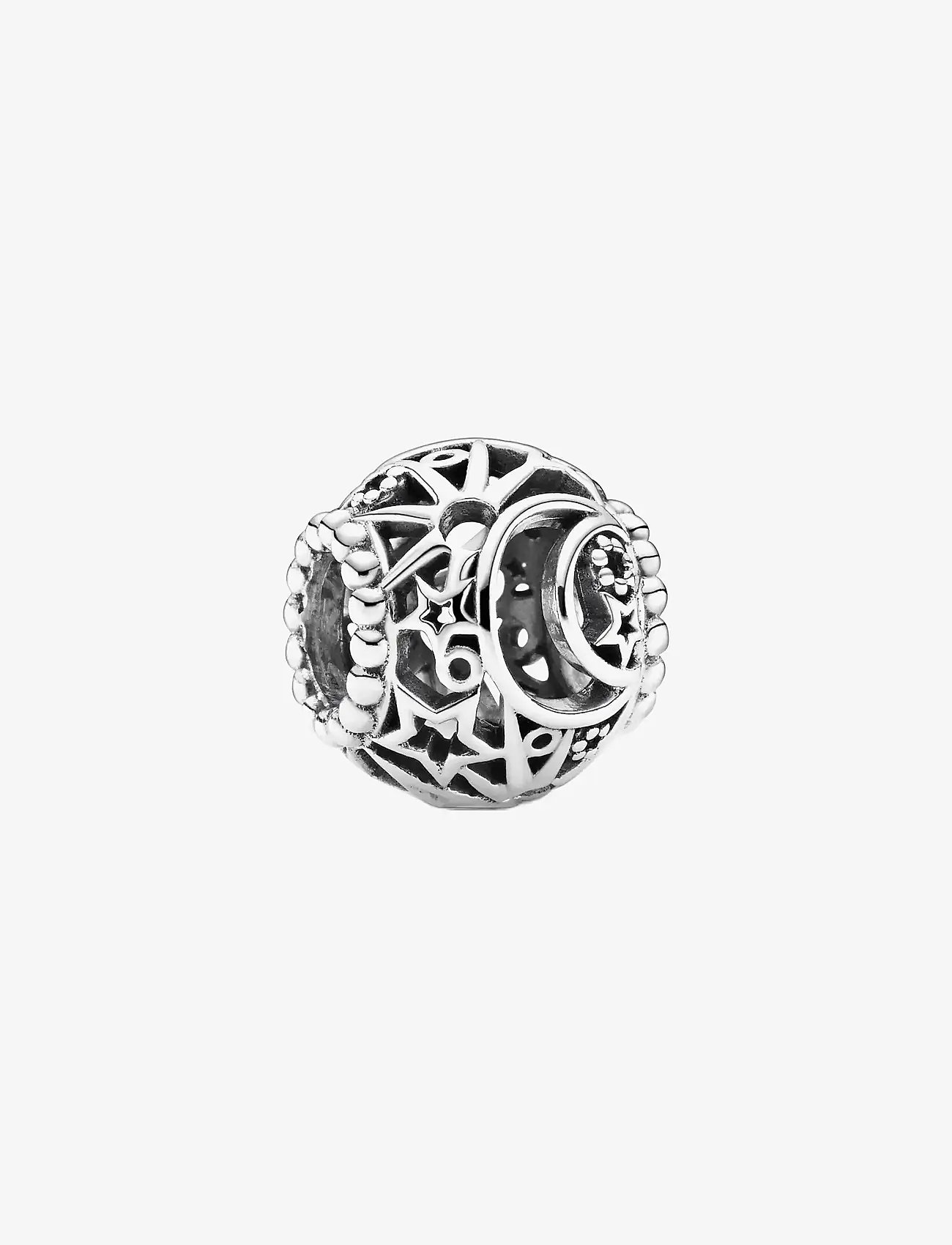 Pandora - Moon and star sterling silver charm - anhänger - no color - 1
