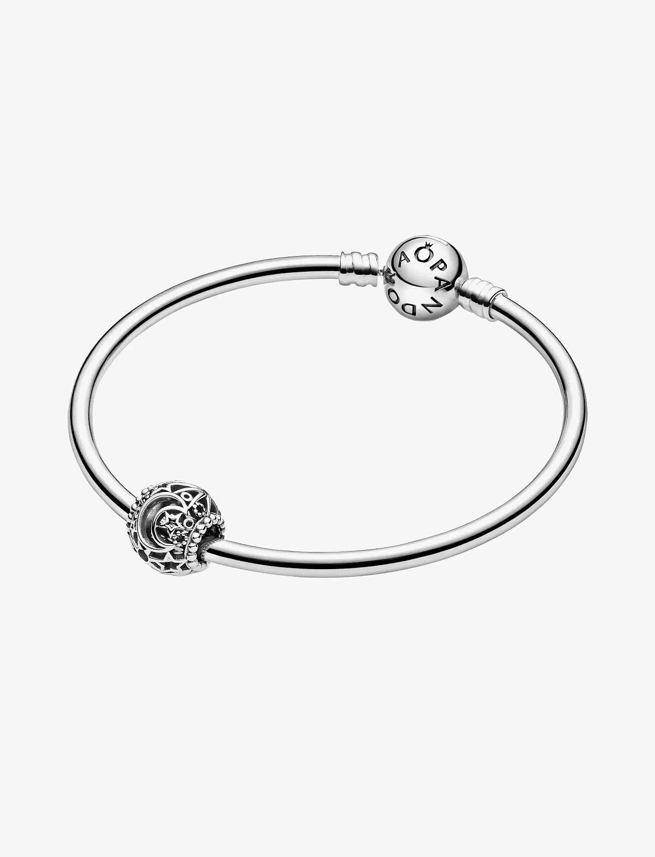 Pandora - Moon and star sterling silver charm - anhänger - no color - 2