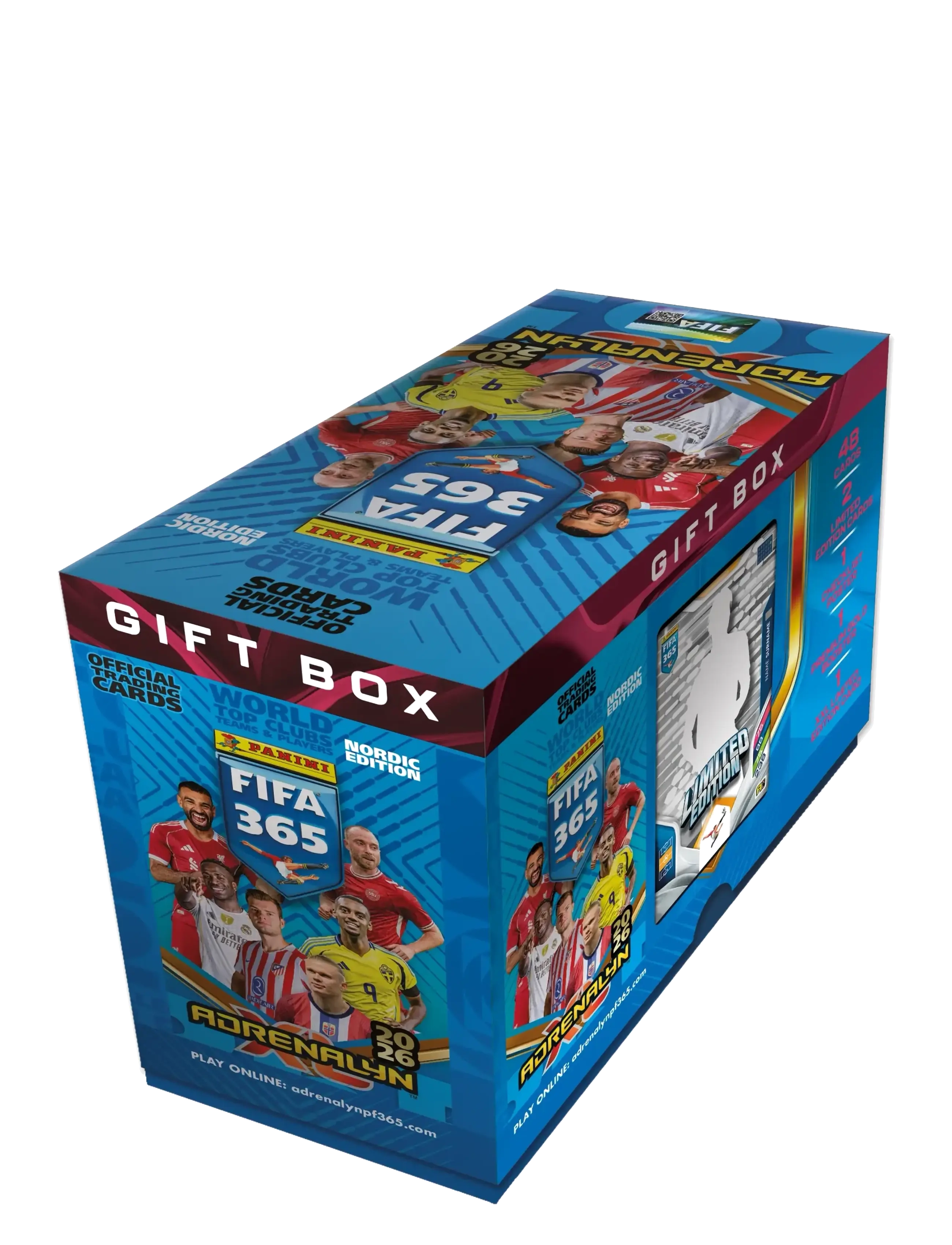 Panini FIFA 365 AdrenXL 2026 Gift Box - 4 for 3 - BLUE / blue