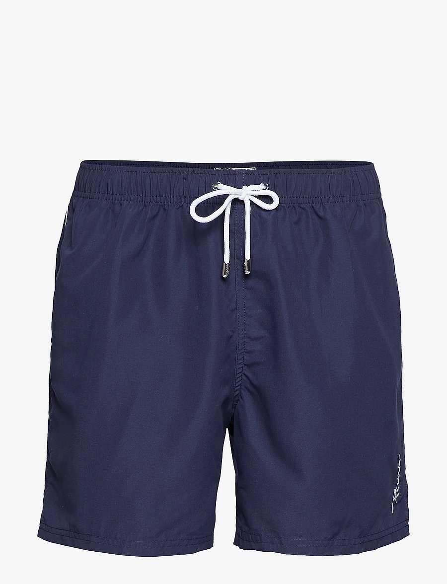Panos Emporio - Generous Solid Swimshort - peldšorti - navy - 0