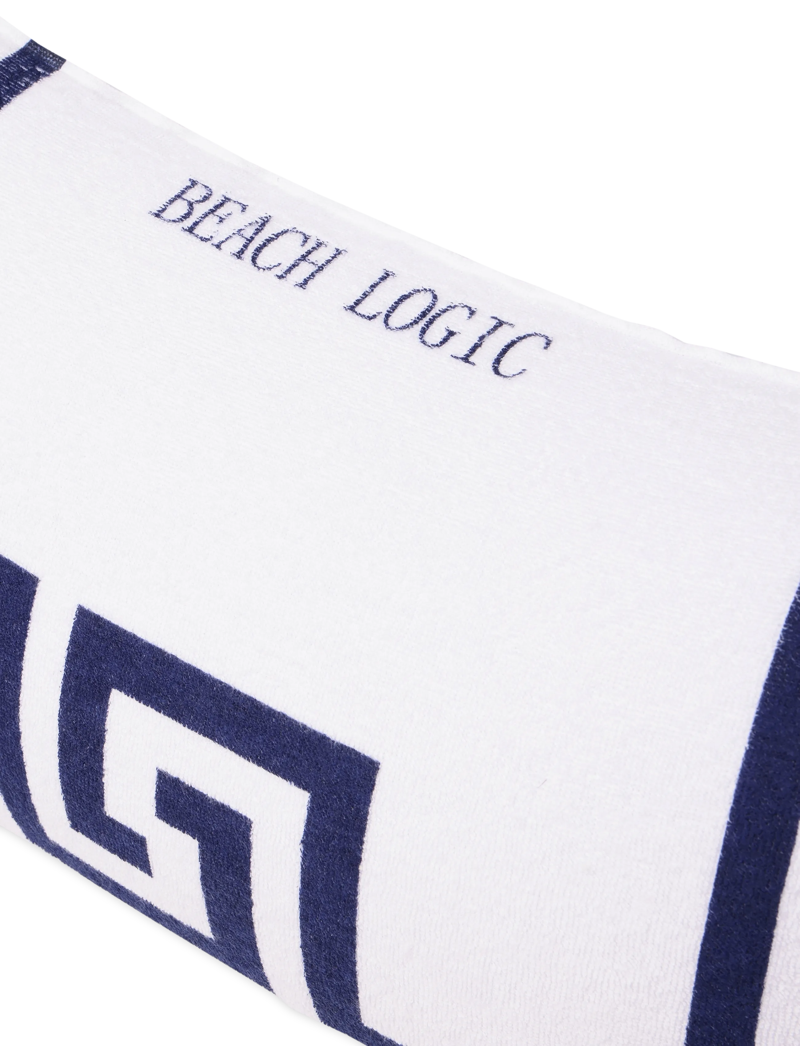 Panos Emporio - Beach pillow TF - die niedrigsten preise - white/blue - 2
