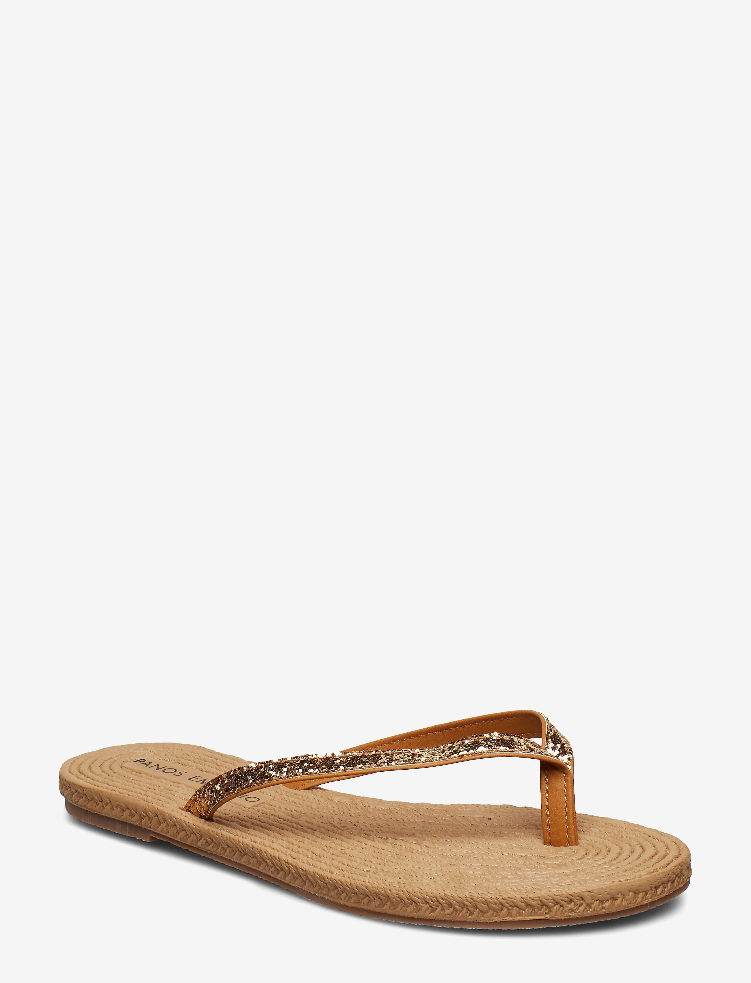 PANOS EMPORIO Charlize Flop Flip Beige - 38-39 - Damen