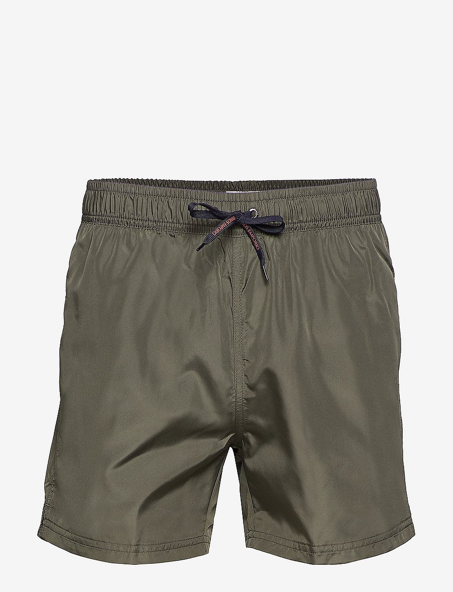 Panos Emporio - Luxe Swimshort Solid - shorts de bain - black forest - 0