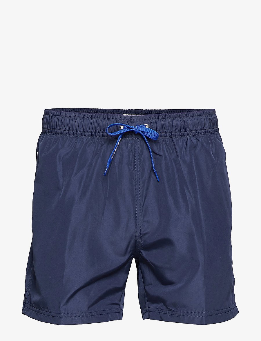 Panos Emporio - Luxe Swimshort Solid - badehose - navy - 0