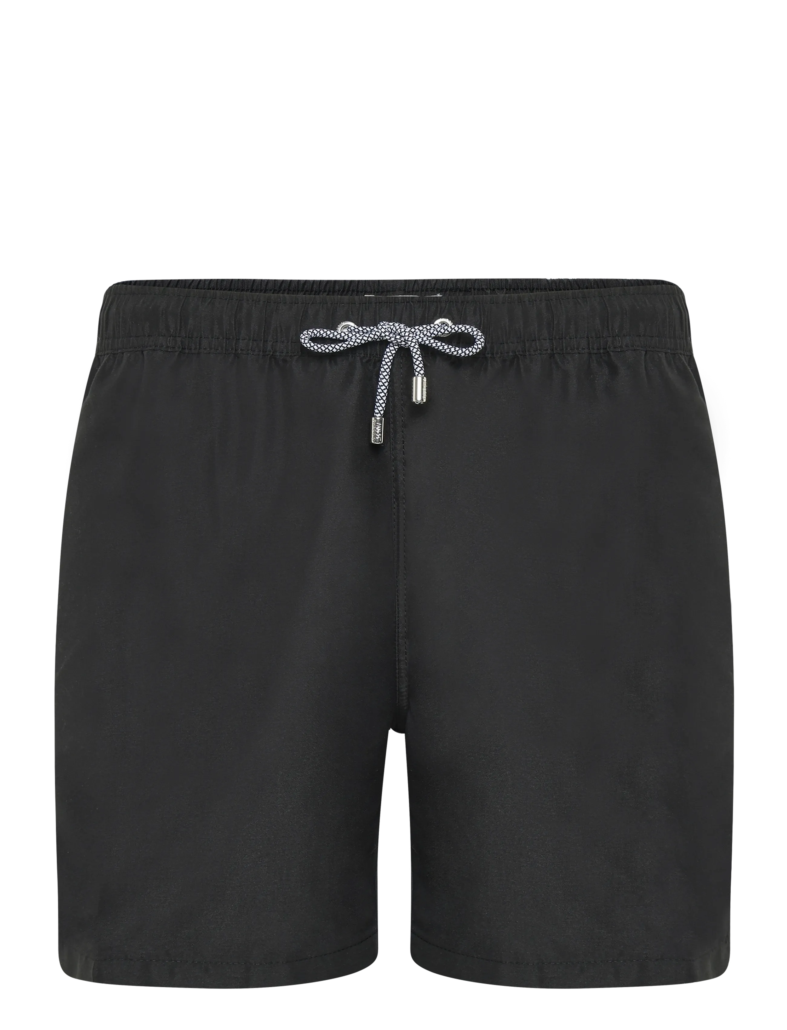 PANOS EMPORIO Klassisch Solid Swimshort Schwarz - XL - Herren