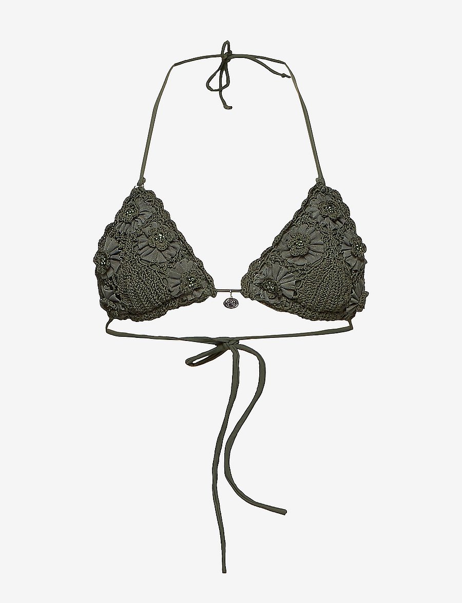 Panos Emporio - KANDIA TOP - kolmnurksed bikiinid - black forest - 1