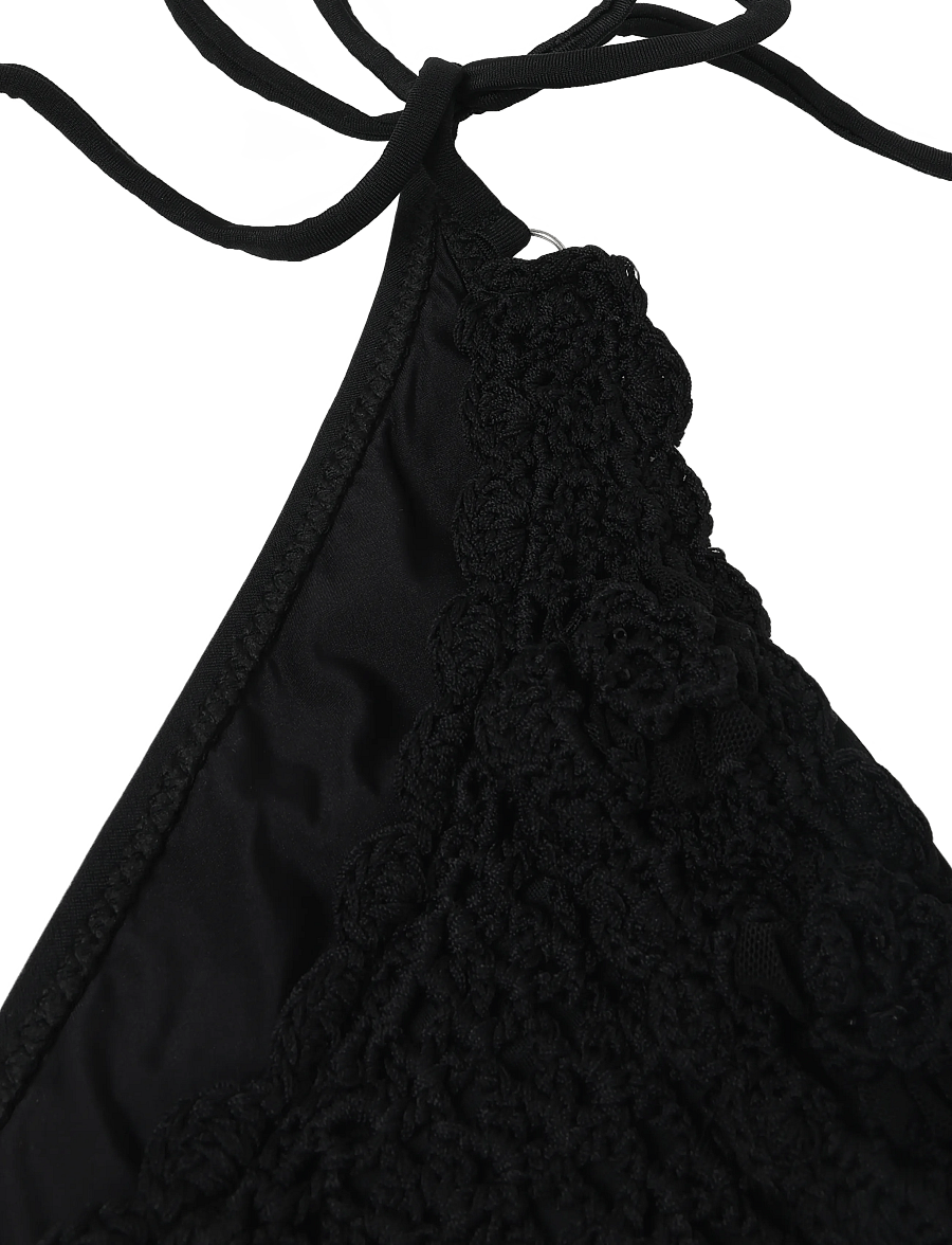 Panos Emporio - Kandia Bottom - küljelt seotavad bikiinid - black - 2