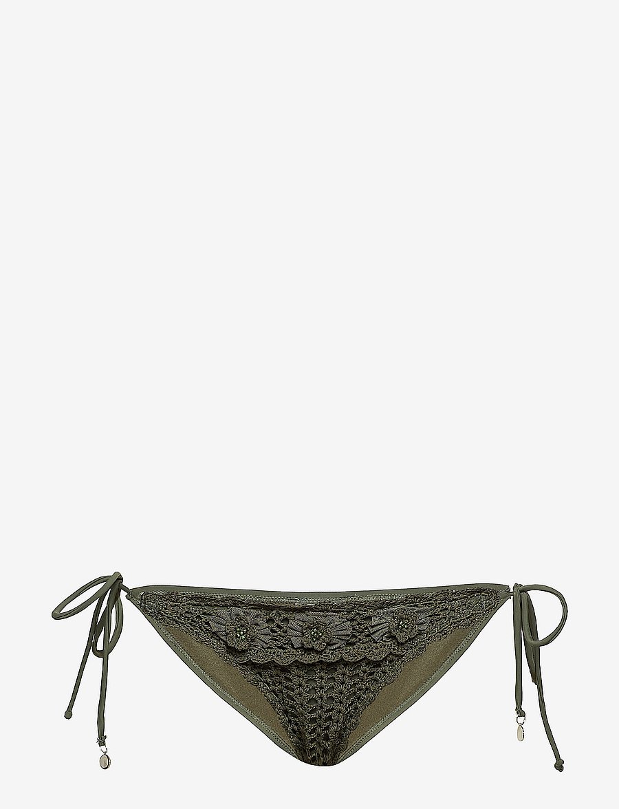 Panos Emporio - Kandia Bottom - side tie bikinier - black forest - 1
