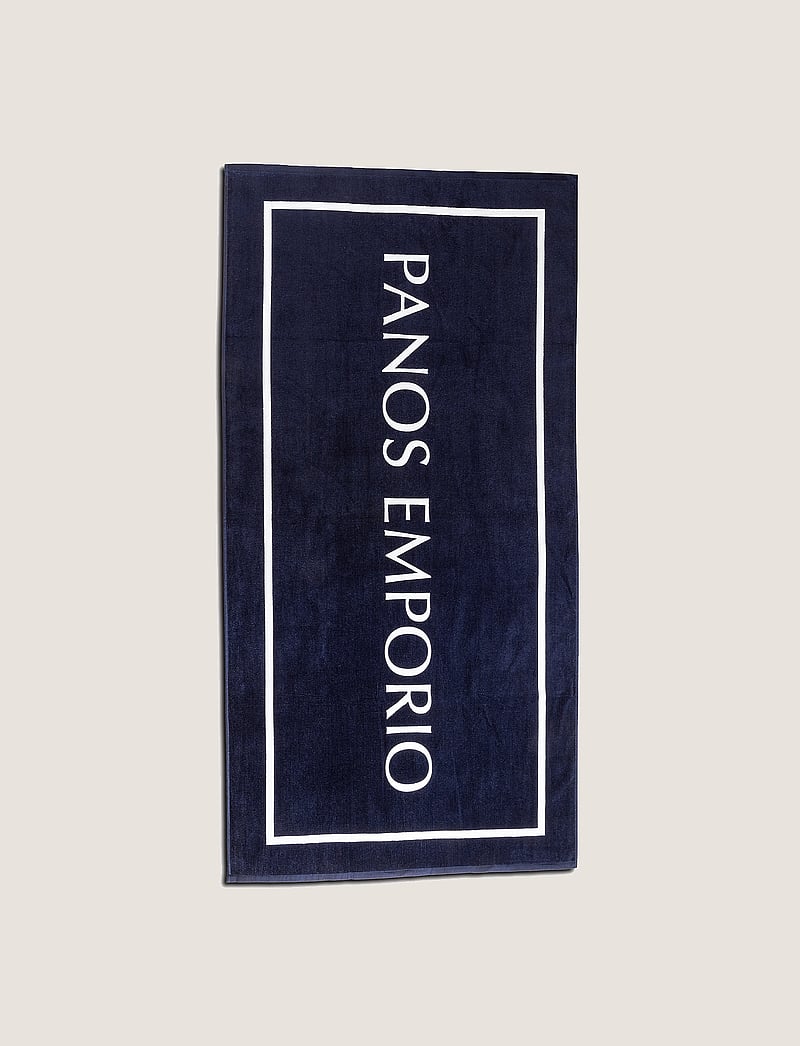 Panos Emporio - Zakynthos Towel - shop by price - navy - 2