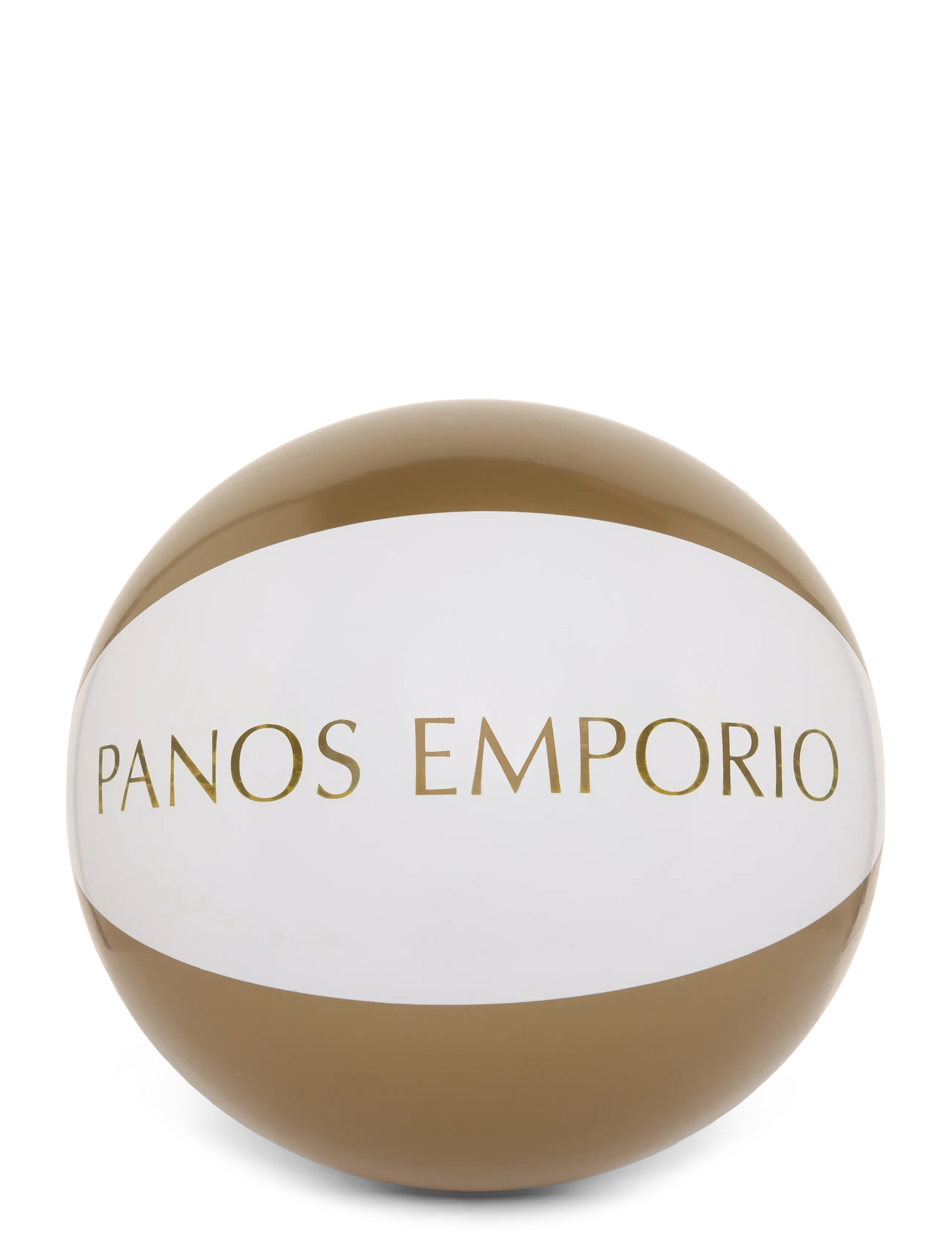 Panos Emporio Beach ball - Badespielzeug - WHITE/GOLD / white