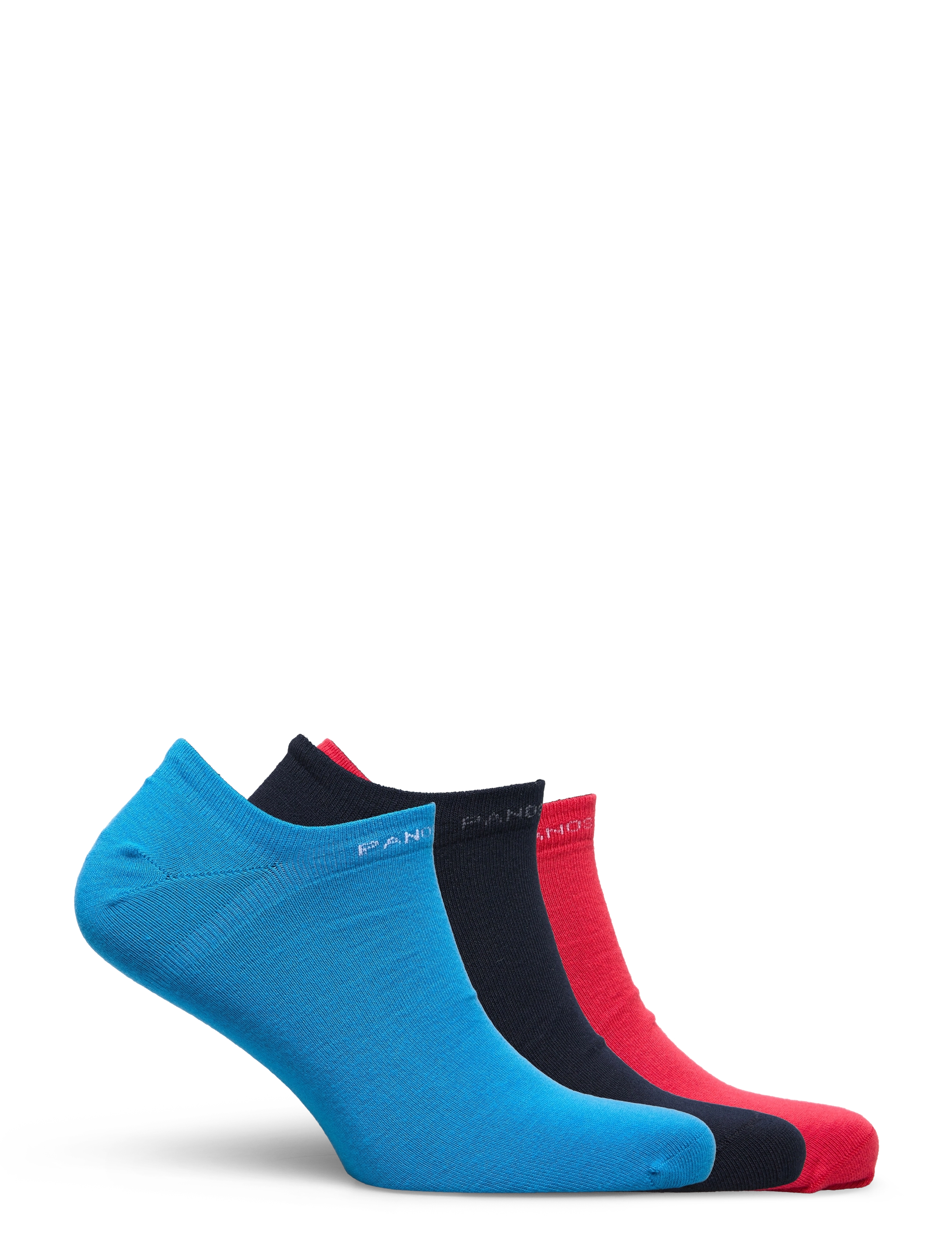 Panos Emporio - 3PK Willem Coolmax Sporty Sneaker - blue aster/hibiscus/navy - 1