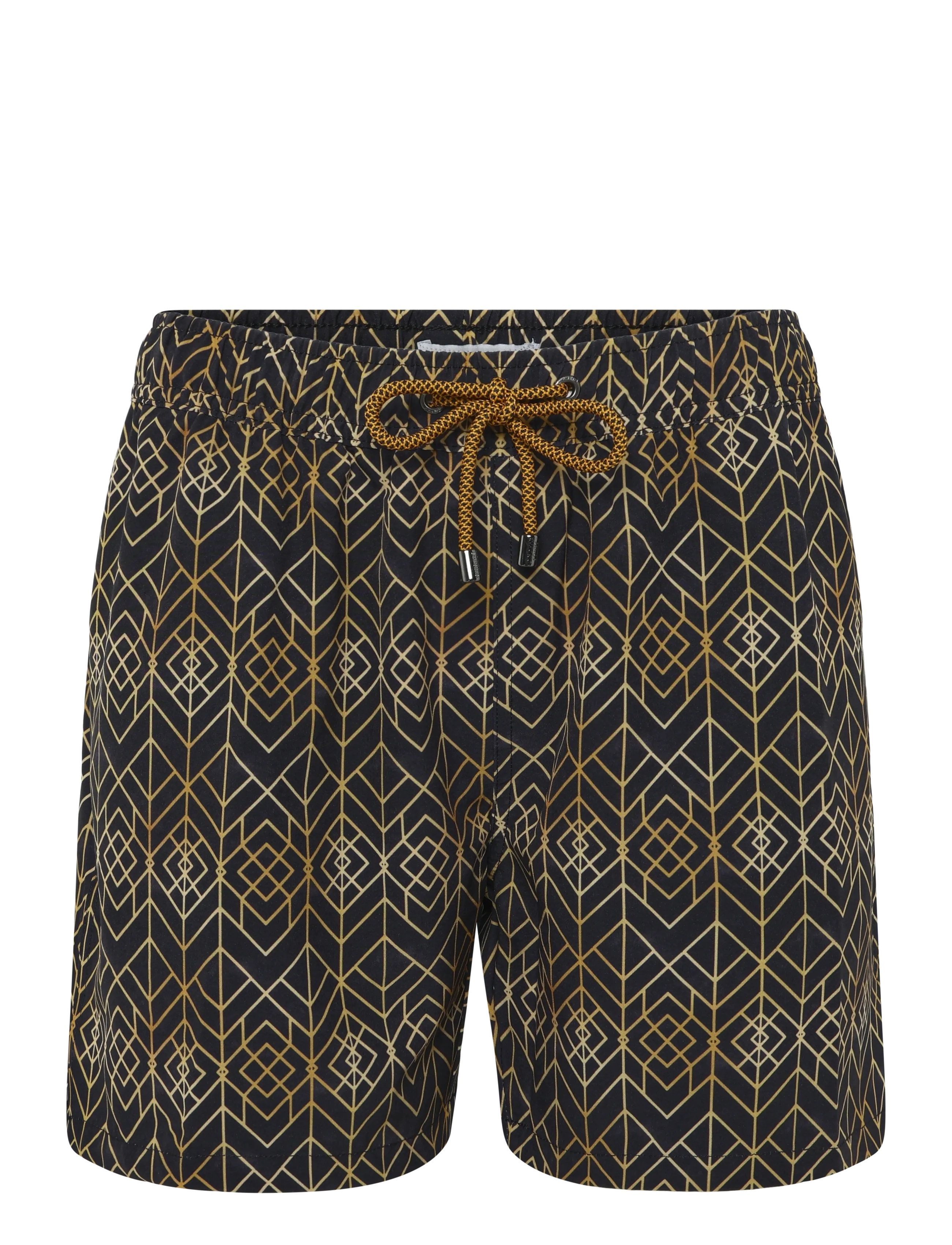 PANOS EMPORIO Klassisch Sharp Swimshort Schwarz - L - Herren
