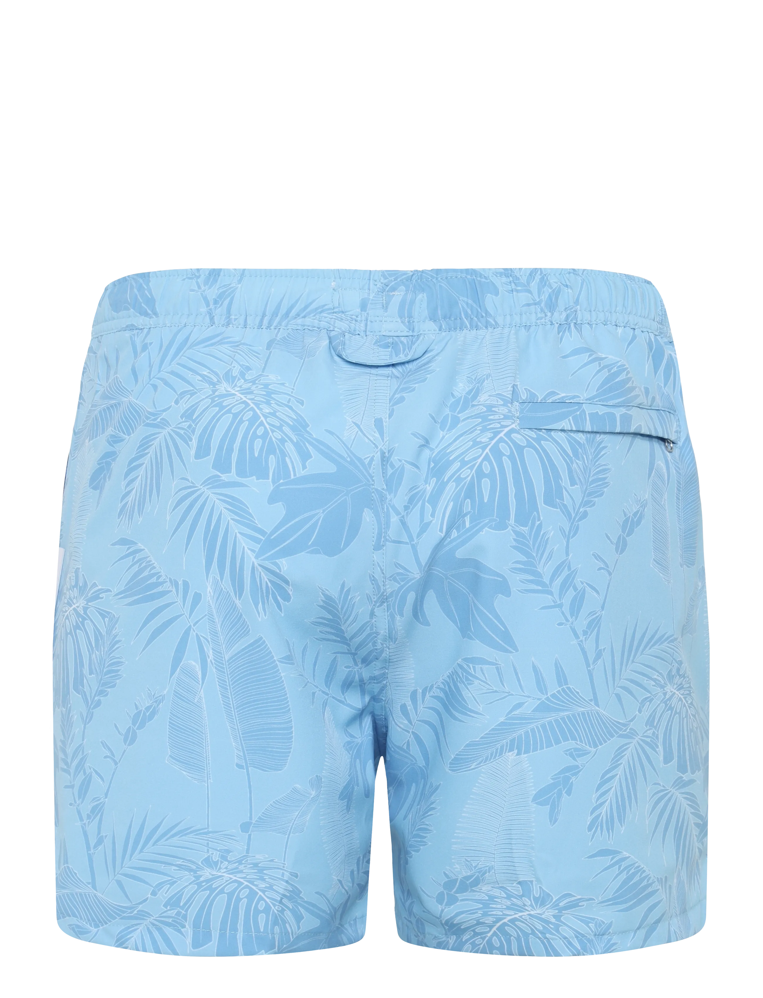 Panos Emporio - Classic Leaf Swimshort - light blue - 1