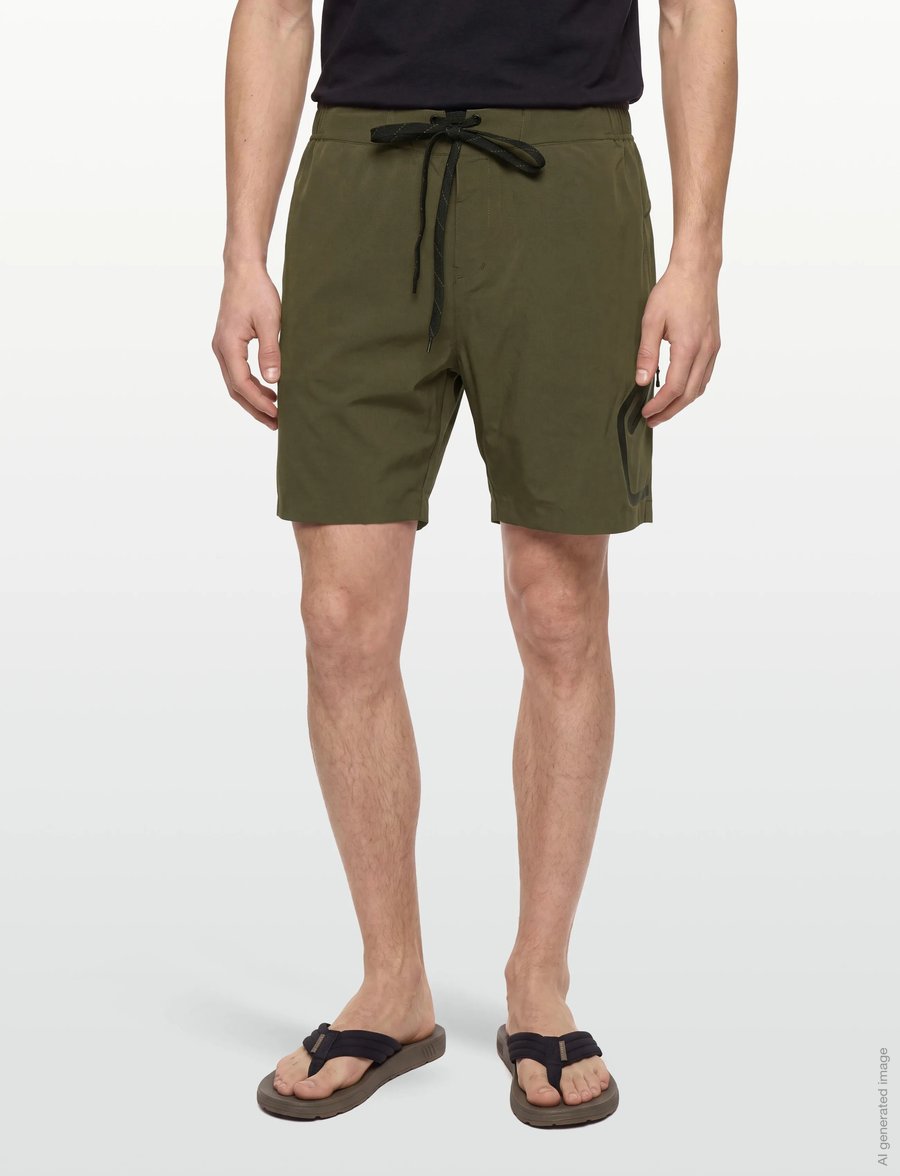 Panos Emporio - Boardshorts Tech - ujumispüksid - dark olive - 3