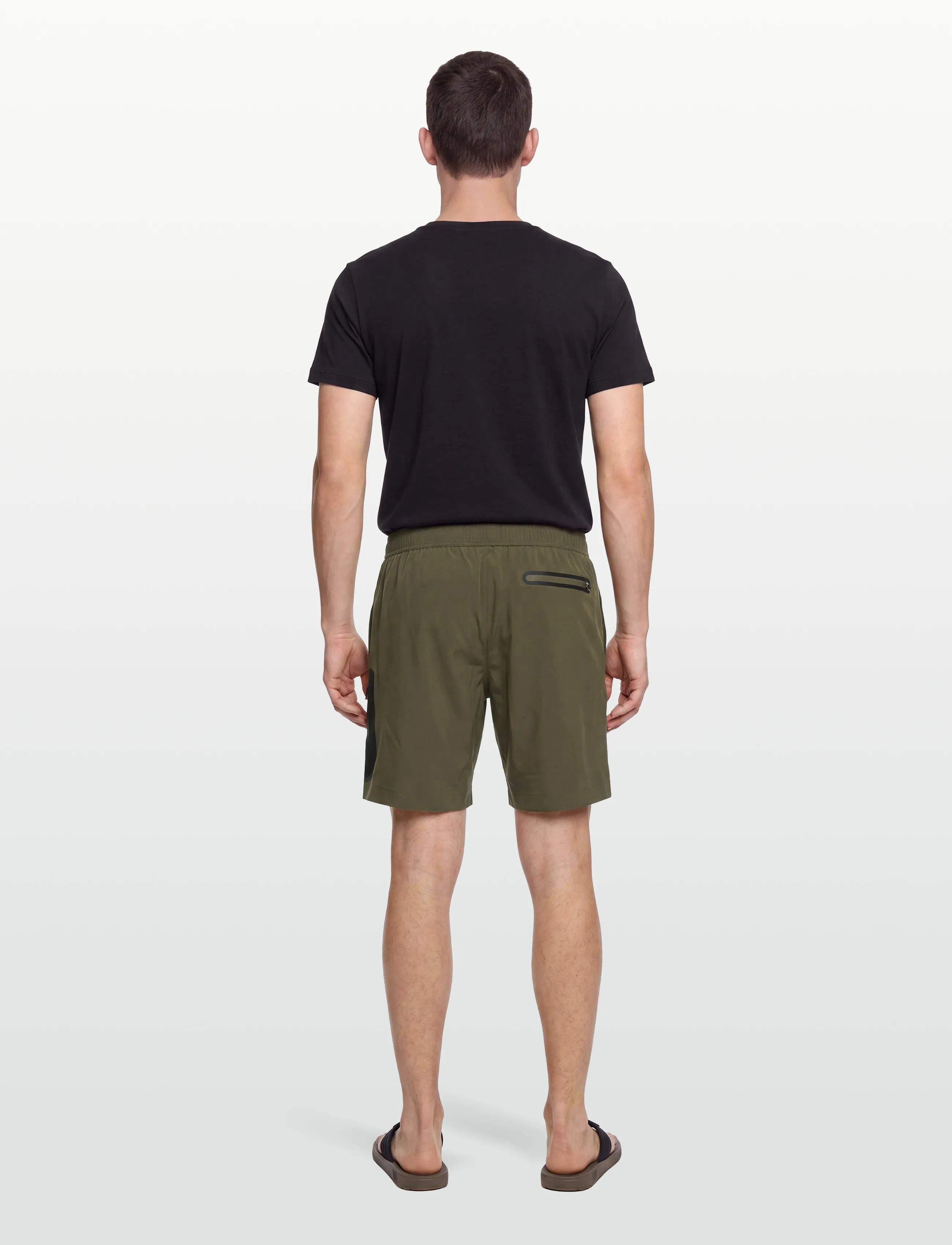 Panos Emporio - Boardshorts Tech - ujumispüksid - dark olive - 4