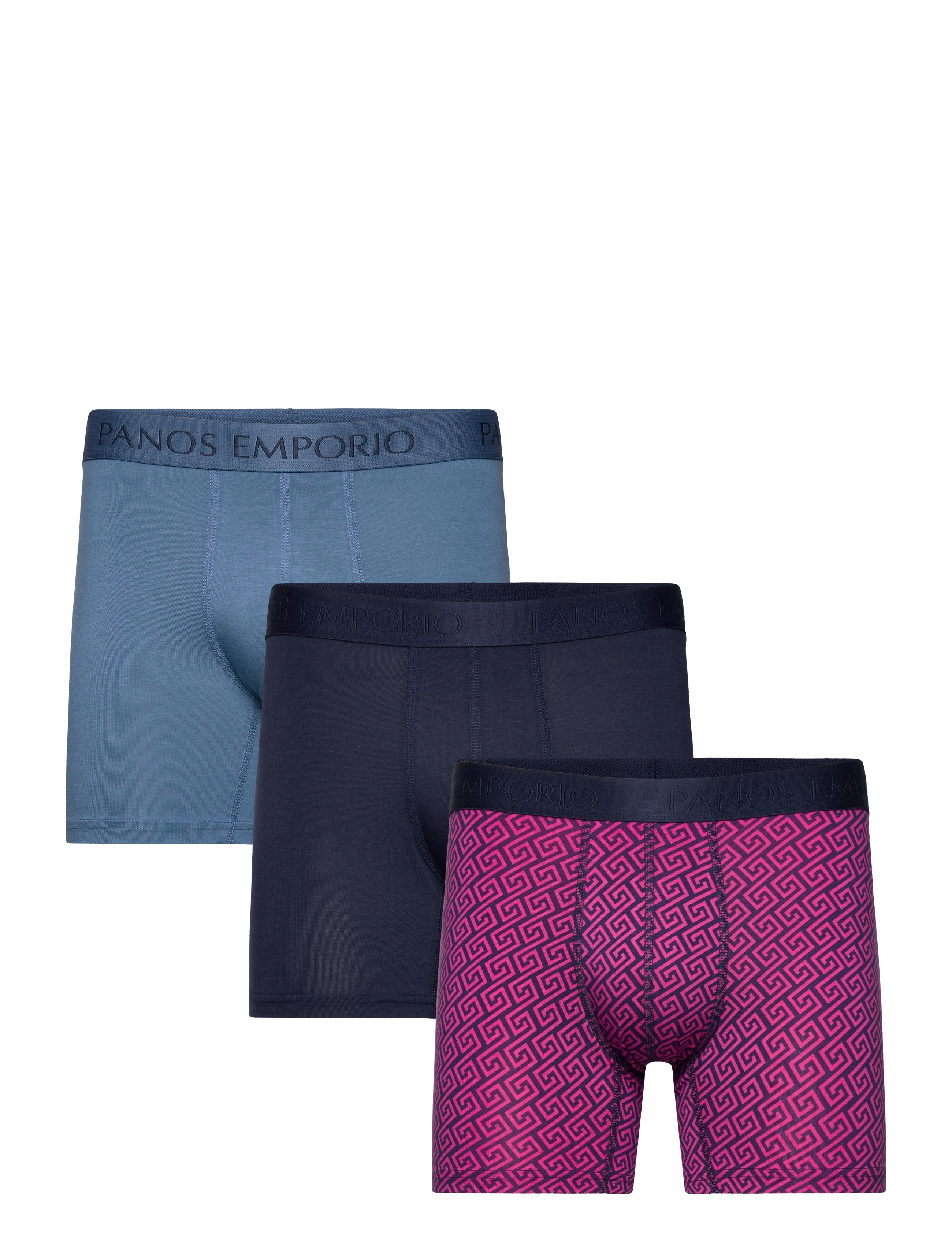 NAVY/NAVY MEANDER-CERICE/BLUESTEEL MEDIU